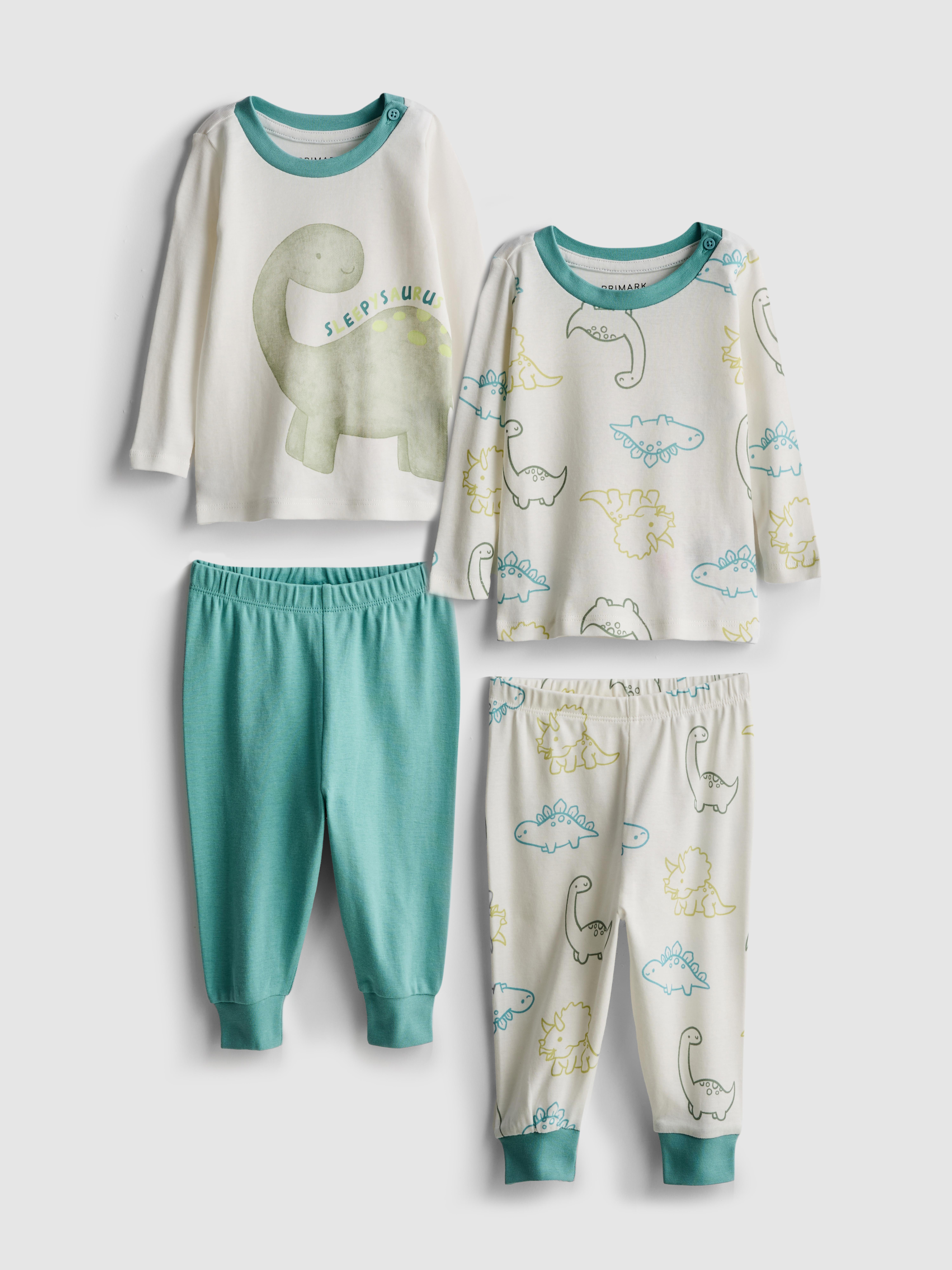0-36mths | 2pk Dinosaur Graphic Pajamas