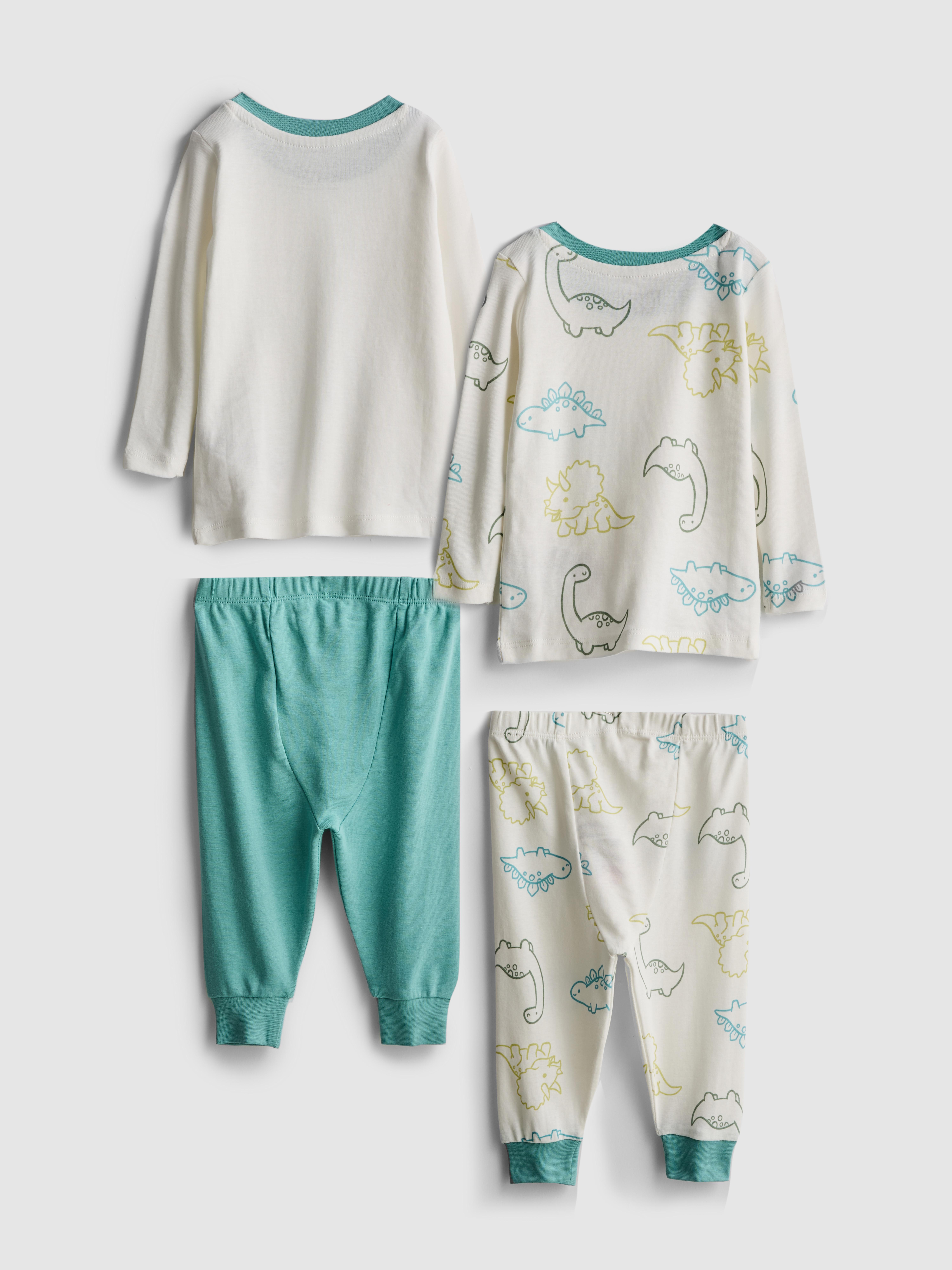 0-36mths | 2pk Dinosaur Graphic Pajamas