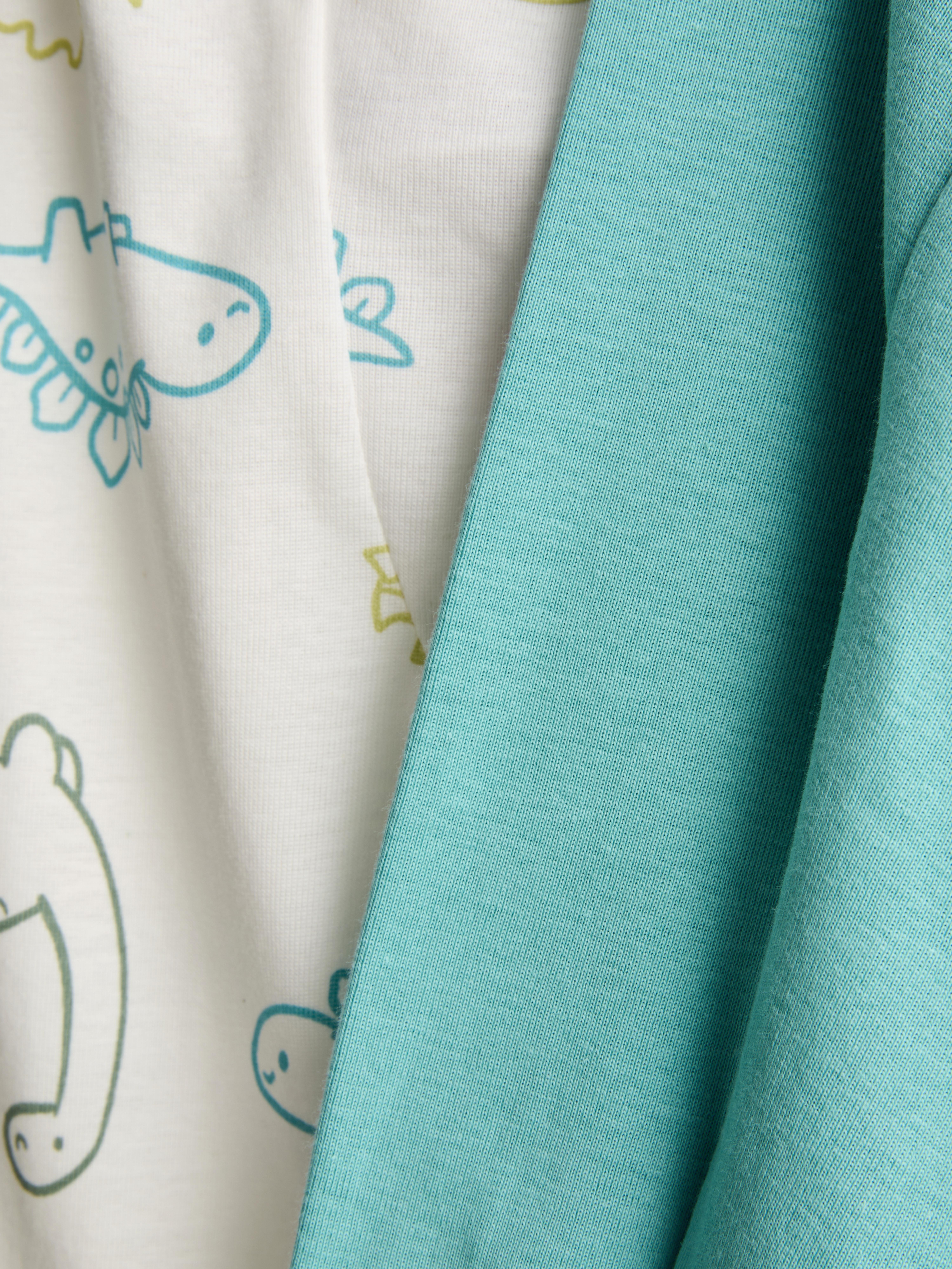 0-36mths | 2pk Dinosaur Graphic Pajamas