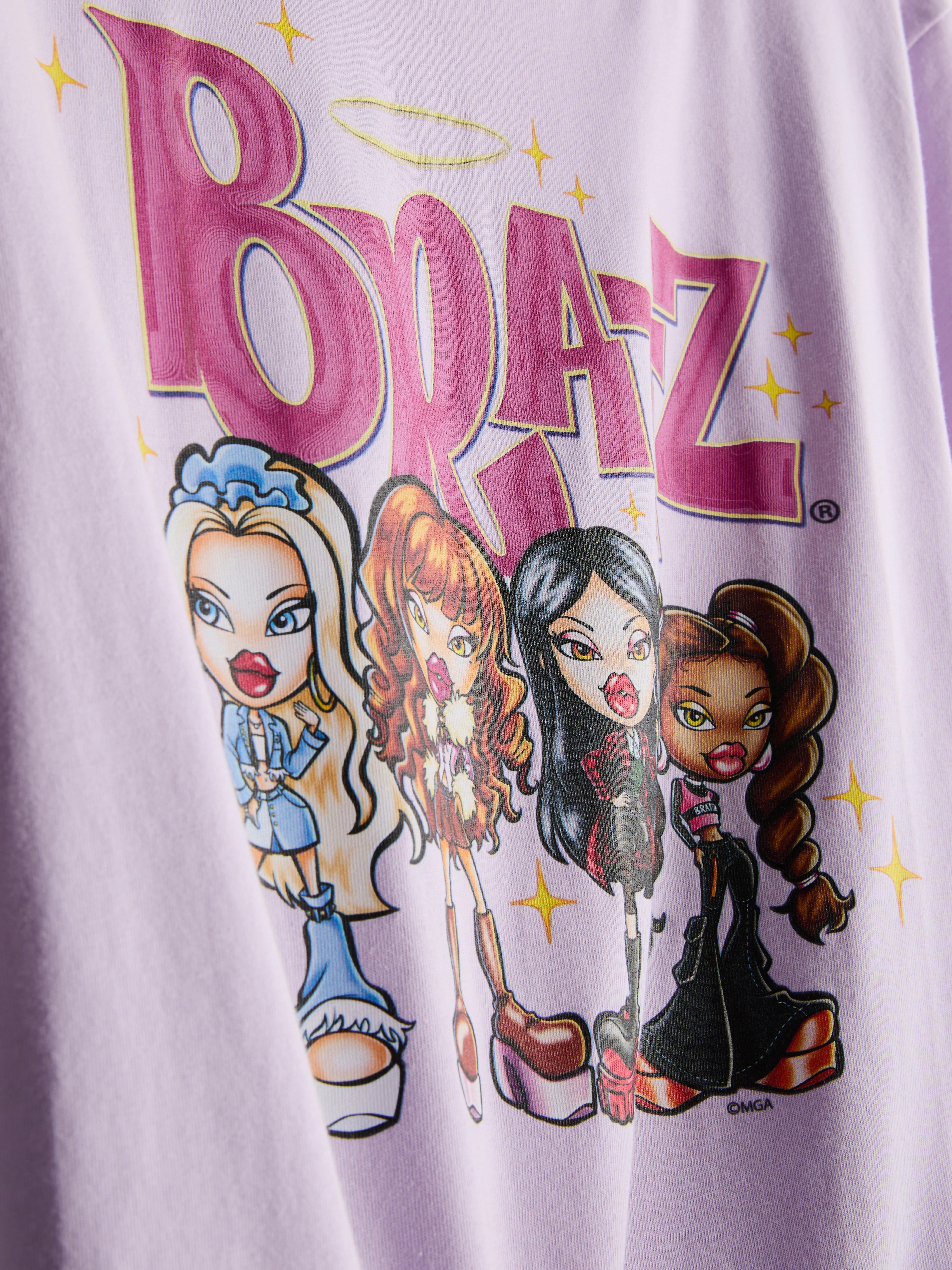 Bratz Cotton Graphic Shorty Pajamas