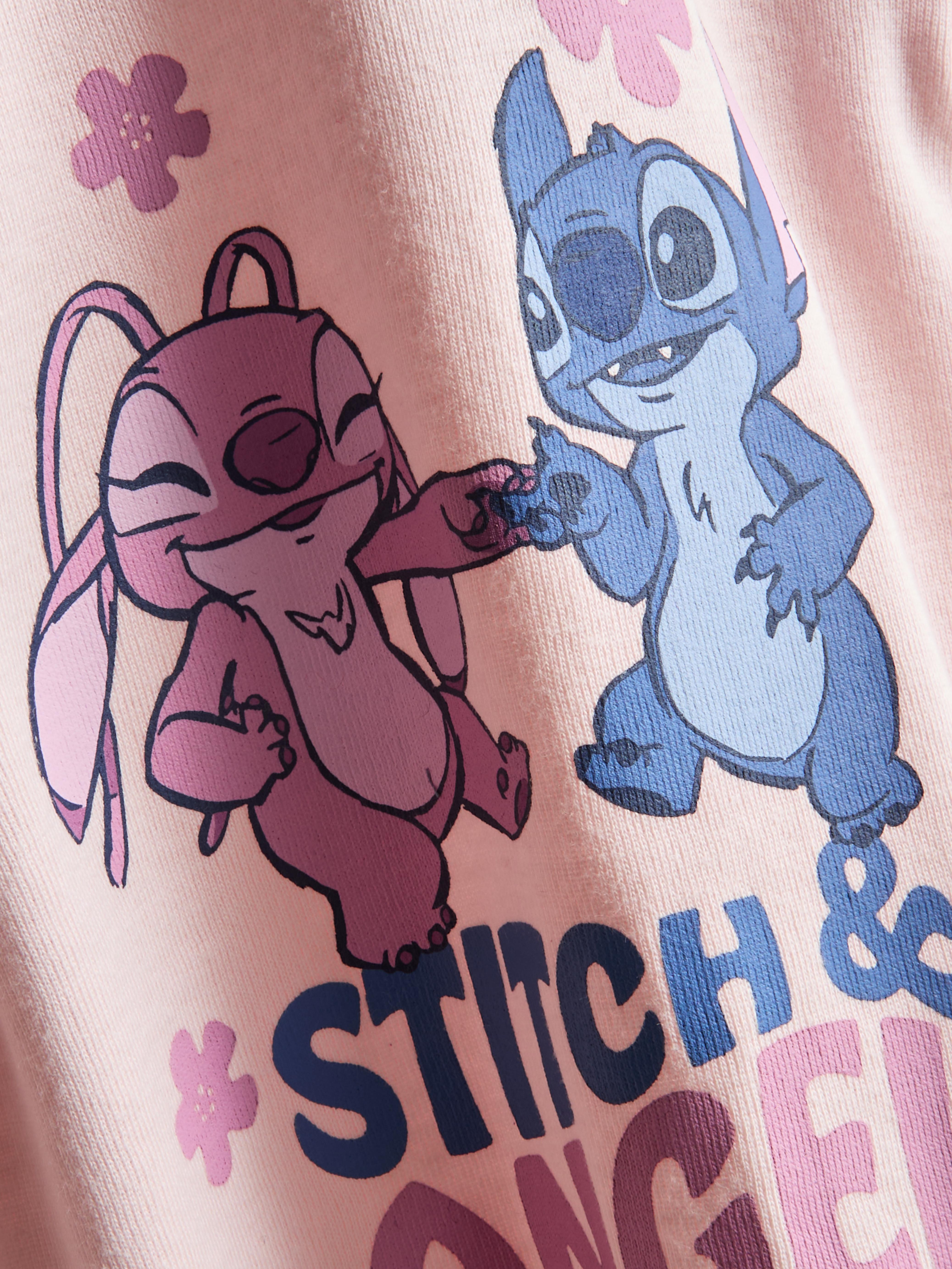 Baby Girls Light Pink 0-36mths | 2pk Disney’s Stitch Pajamas