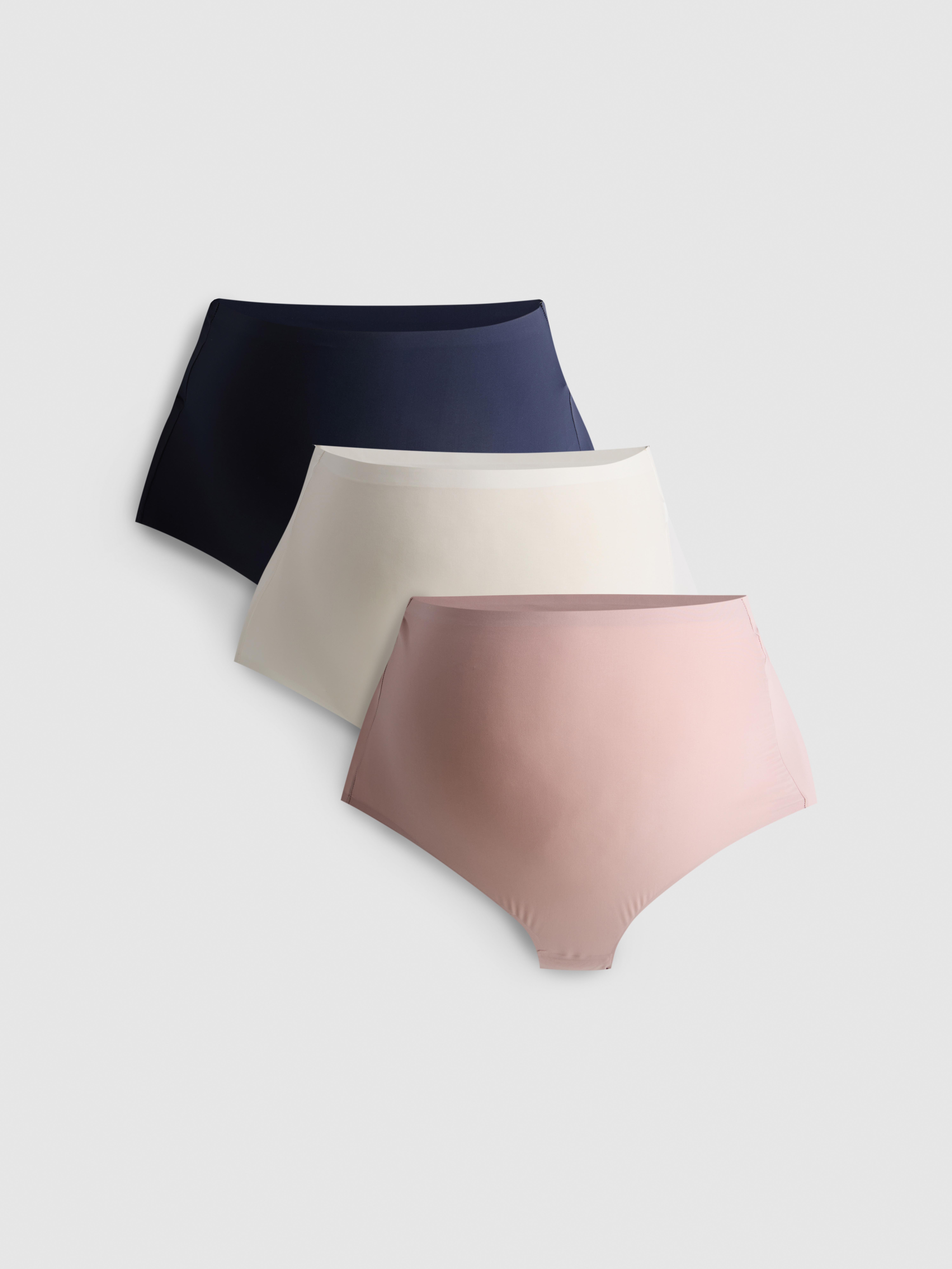 Umstandsslips mit hohem Bund, 3er-Pack