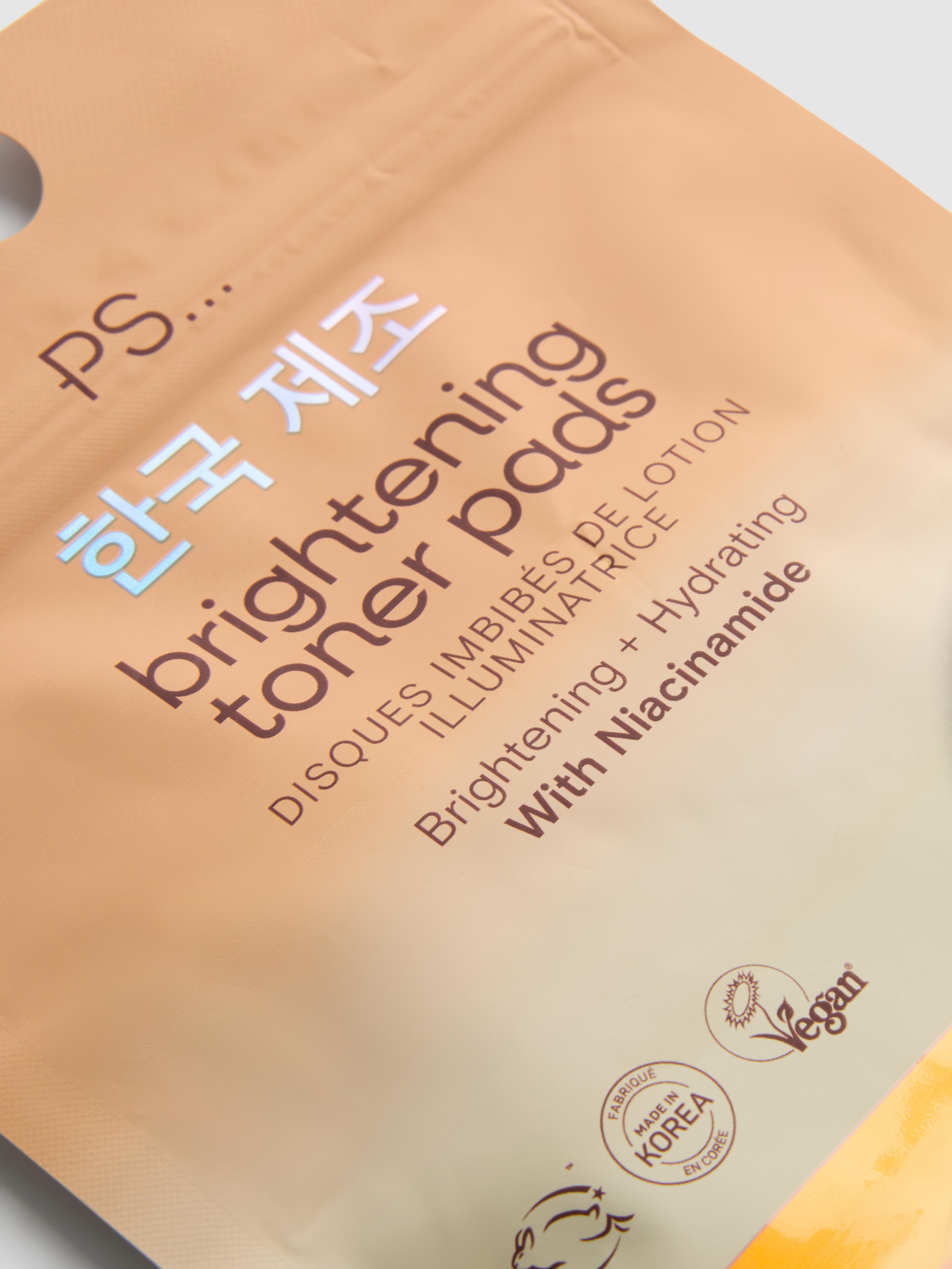 PS... K-Beauty Aufhellende Tonerpads fürs Gesicht, 20er-Pack