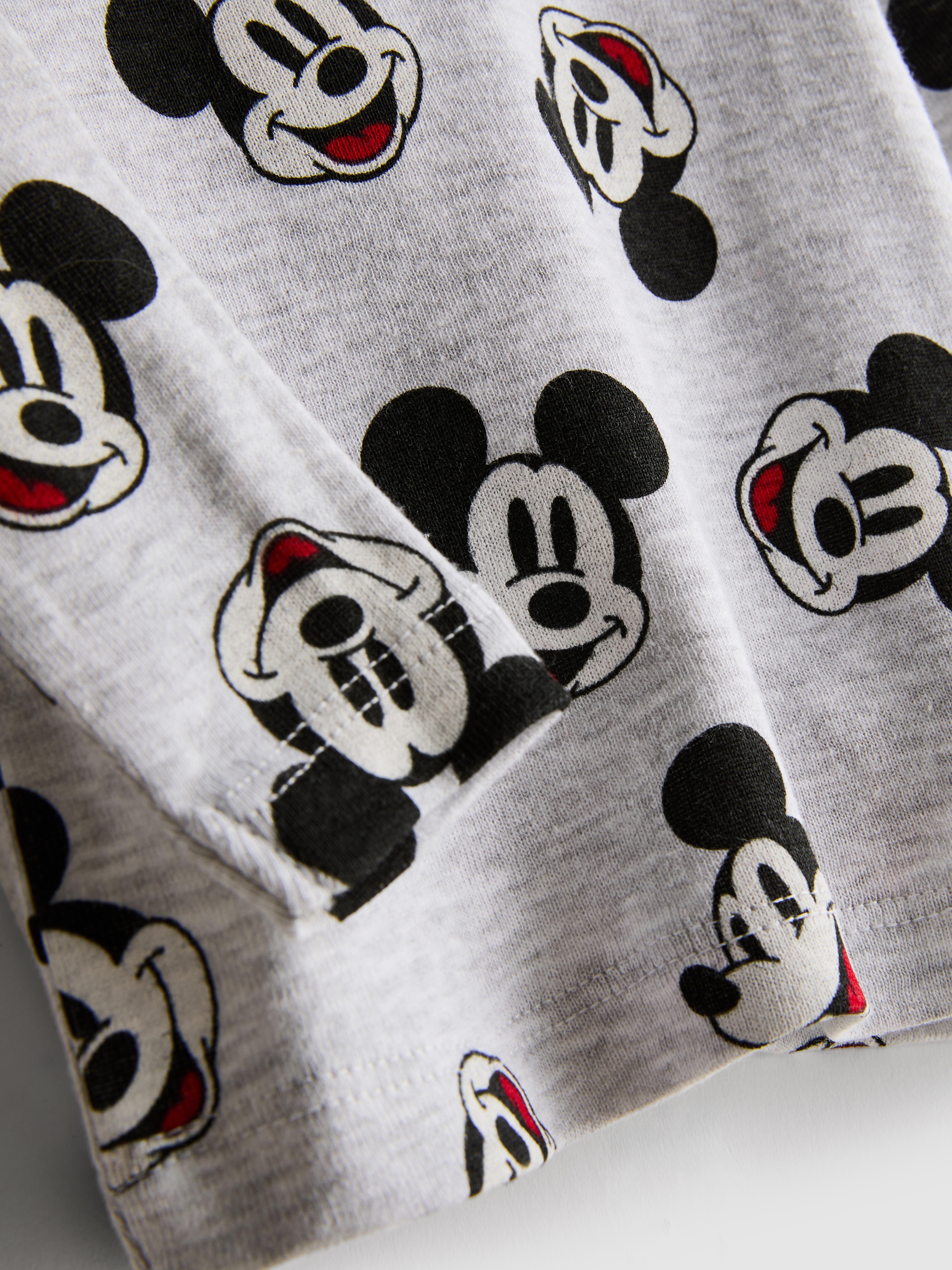 Baby Boys Gray Heather 0-36mths | 2pk Disney’s Mickey Mouse Pajamas