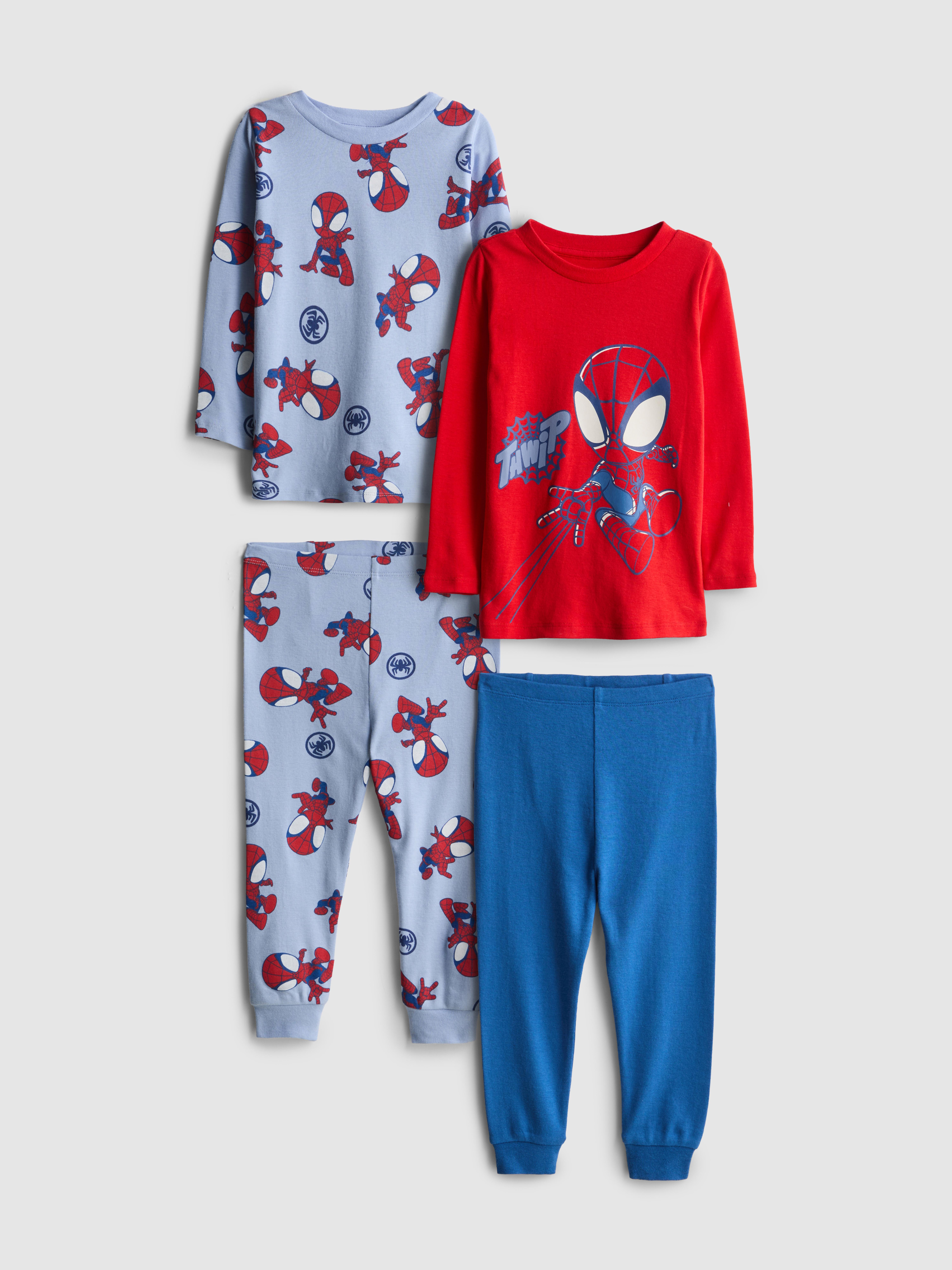 Baby Boys Bright Red 0-36mths | 2pk MARVEL Spidey Pajamas