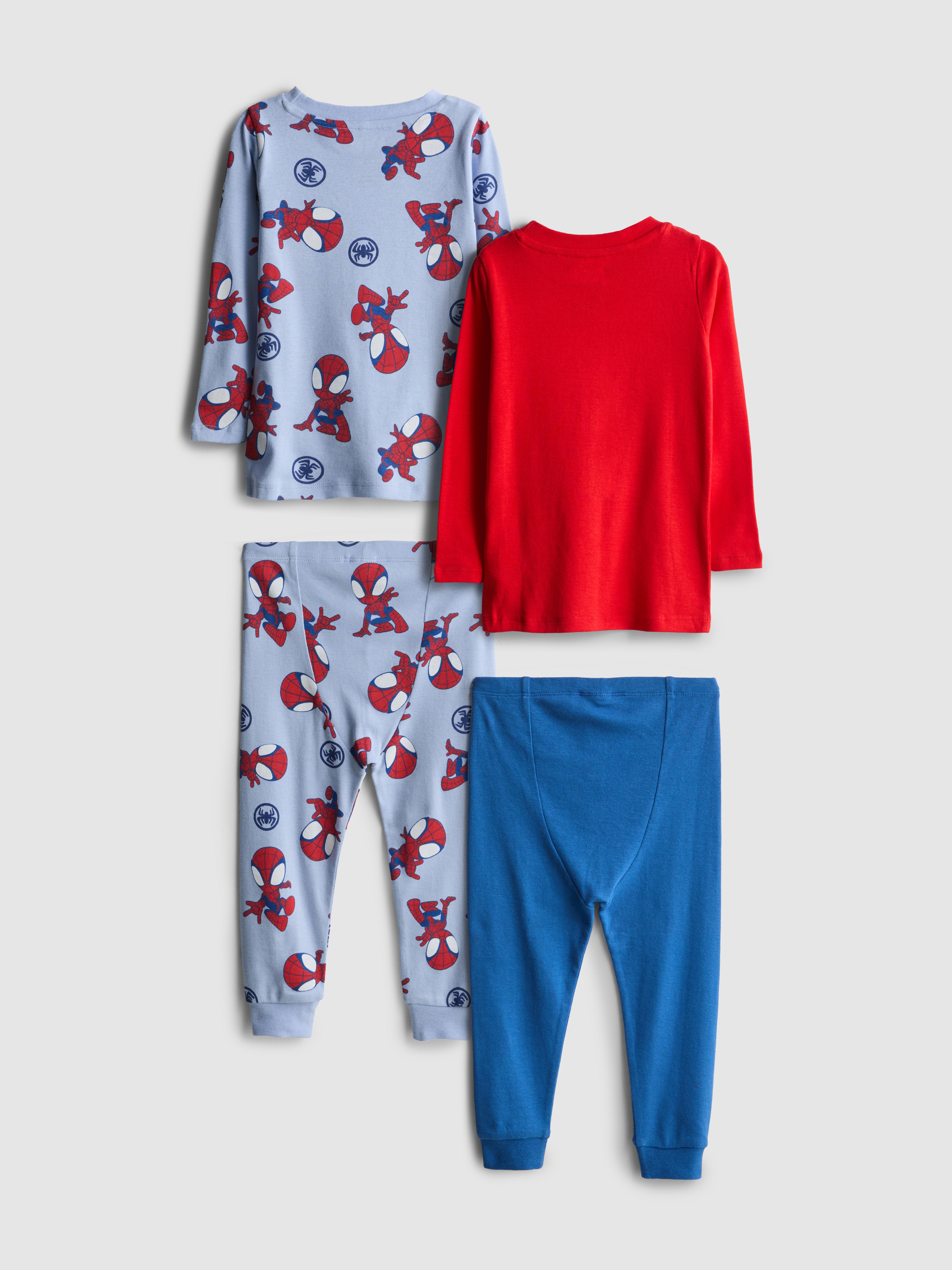 Baby Boys Bright Red 0-36mths | 2pk MARVEL Spidey Pajamas