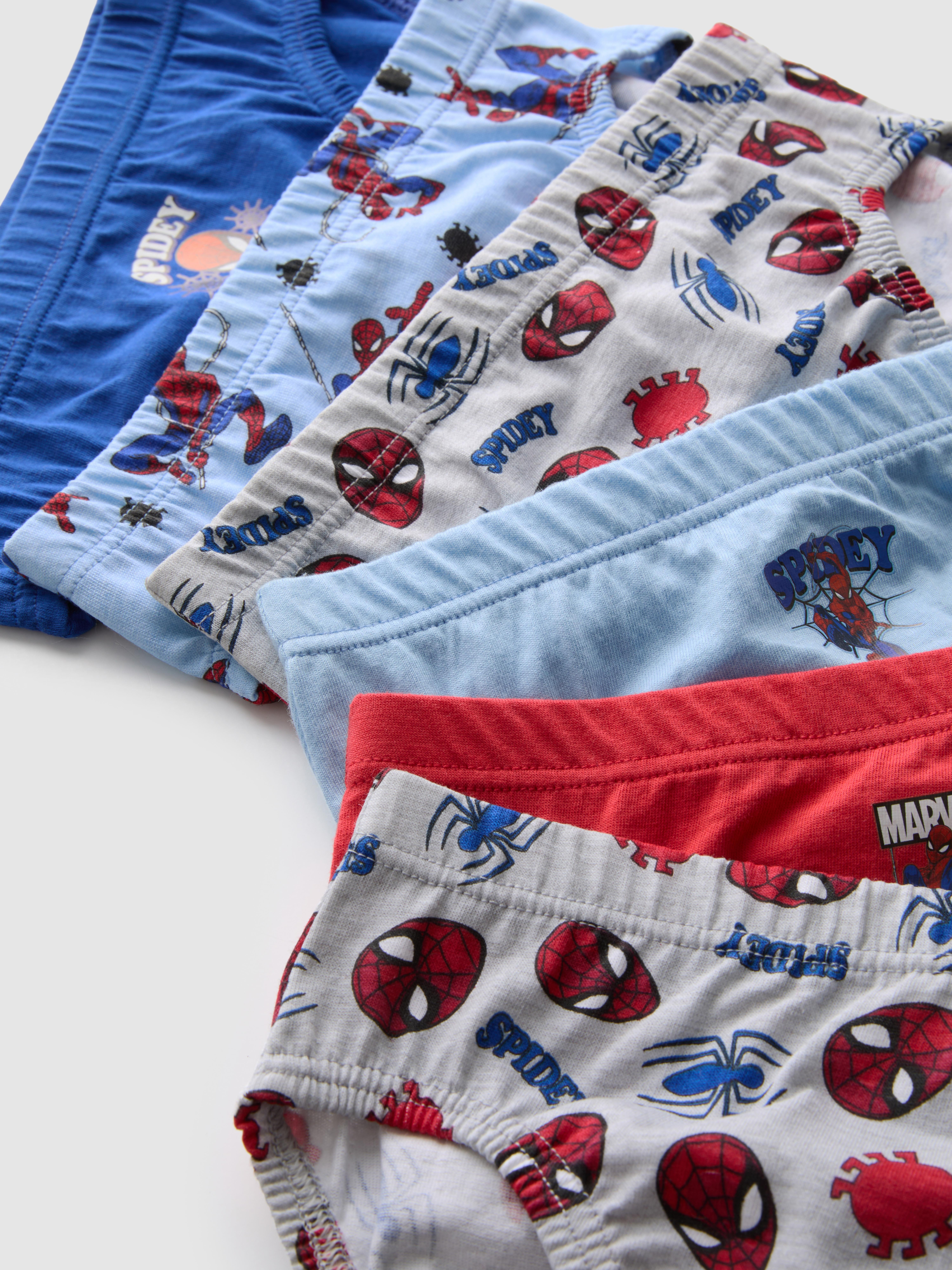 1.5-10yrs | 6pk MARVEL Spider-Man Briefs
