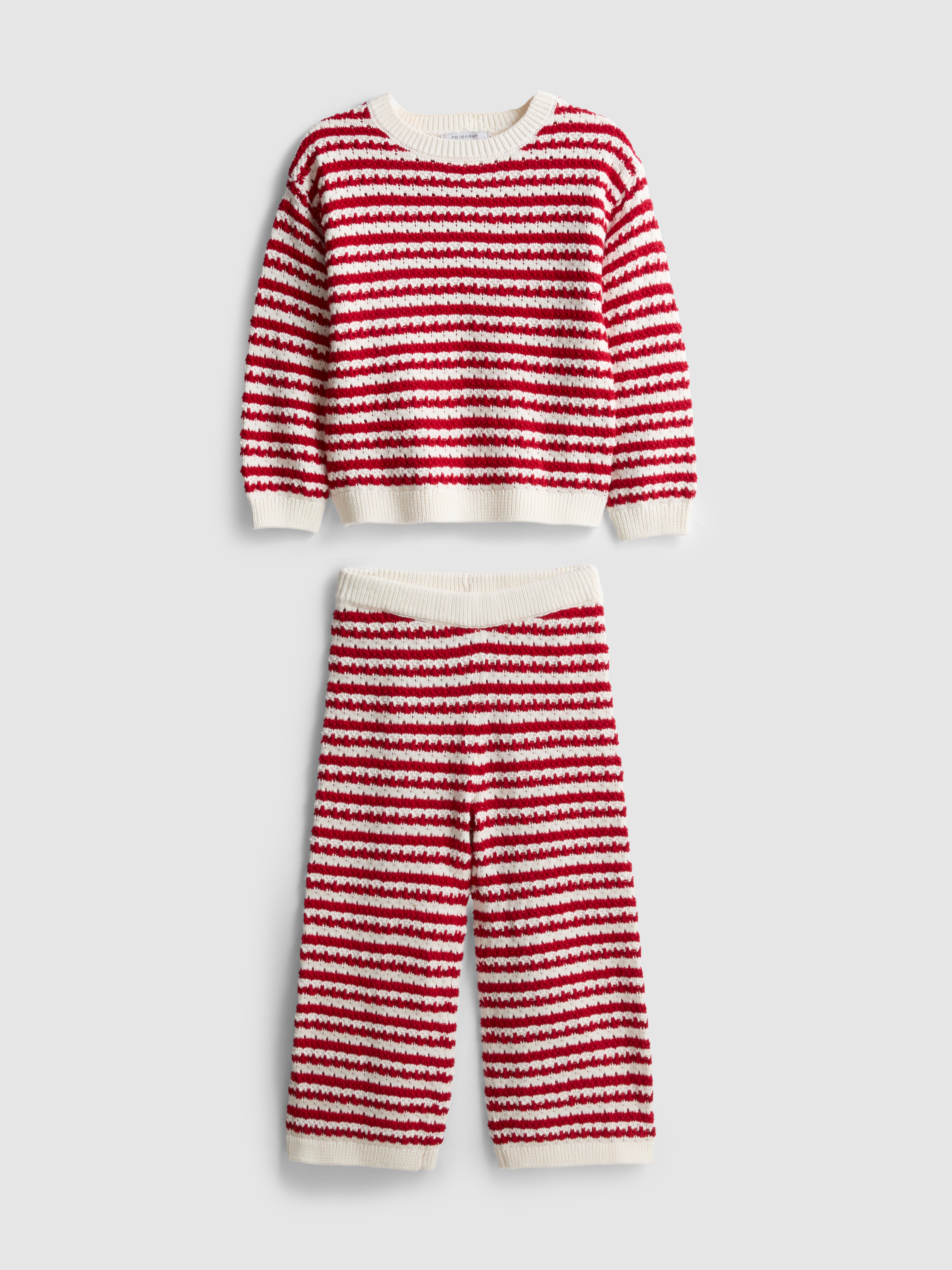 1.5-8yrs | Stripe Sweater and Pants Set