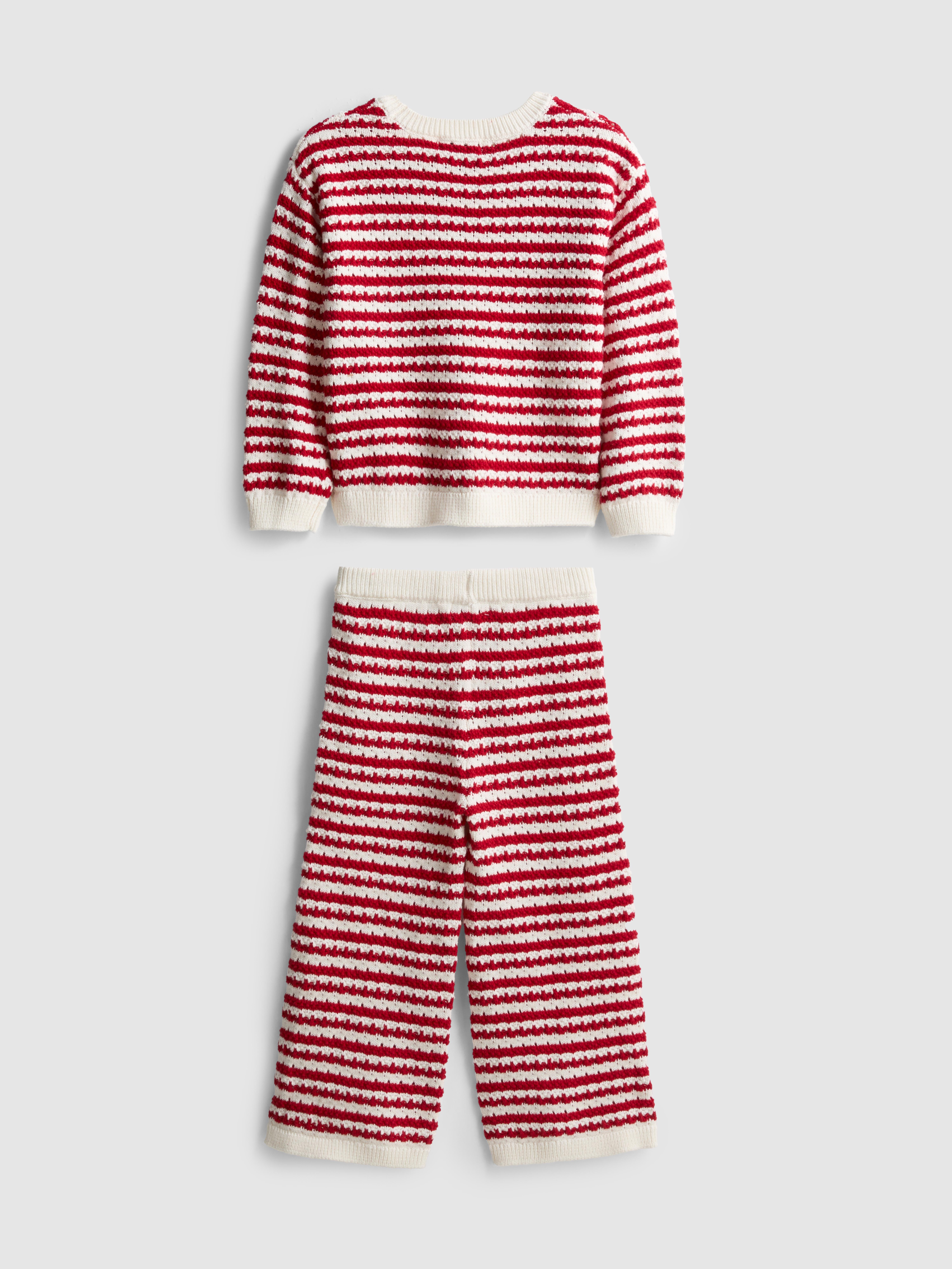 1.5-8yrs | Stripe Sweater and Pants Set