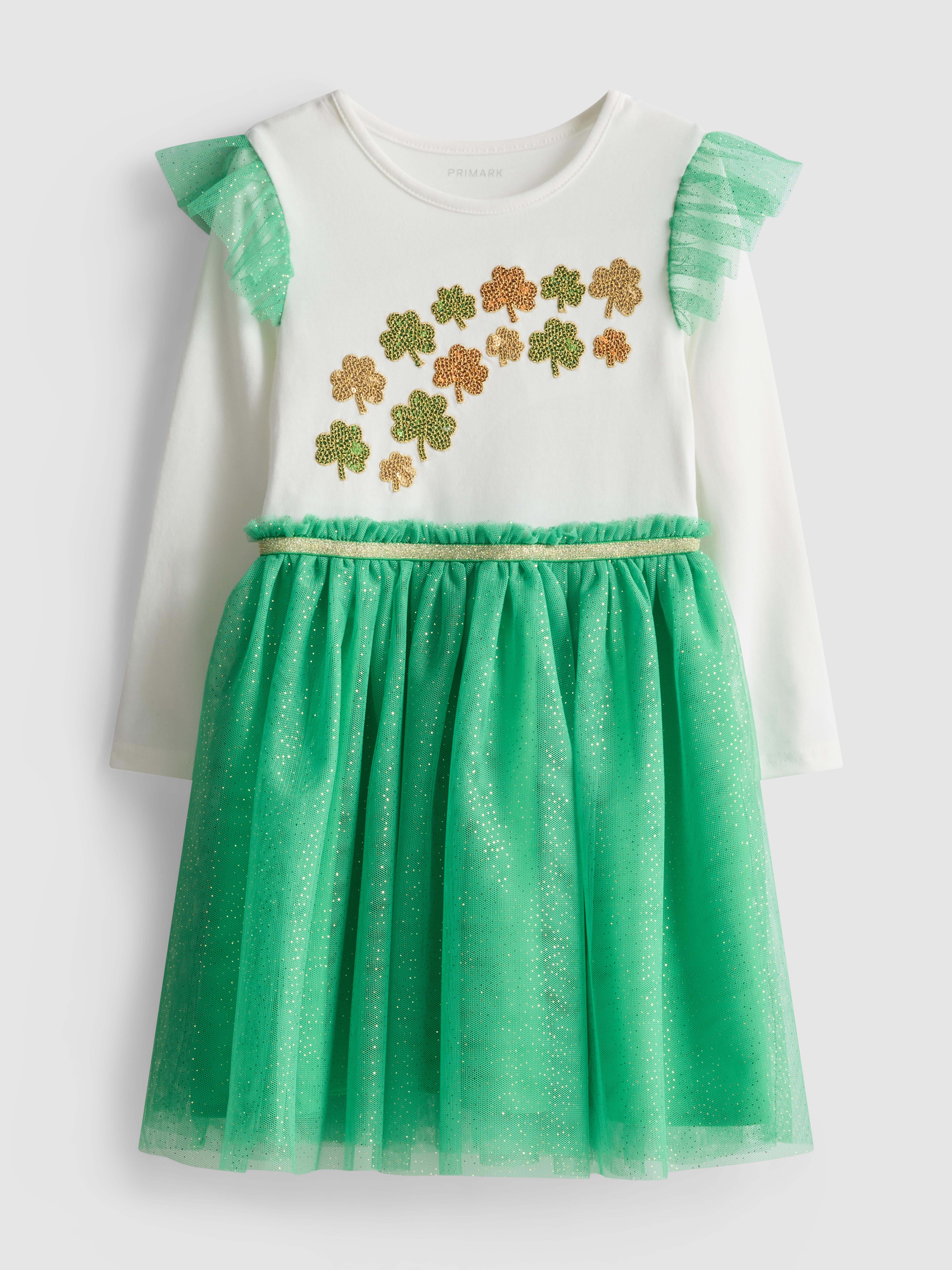 Girls Green 1.5-8yrs | St. Patrick’s Day Tutu Dress