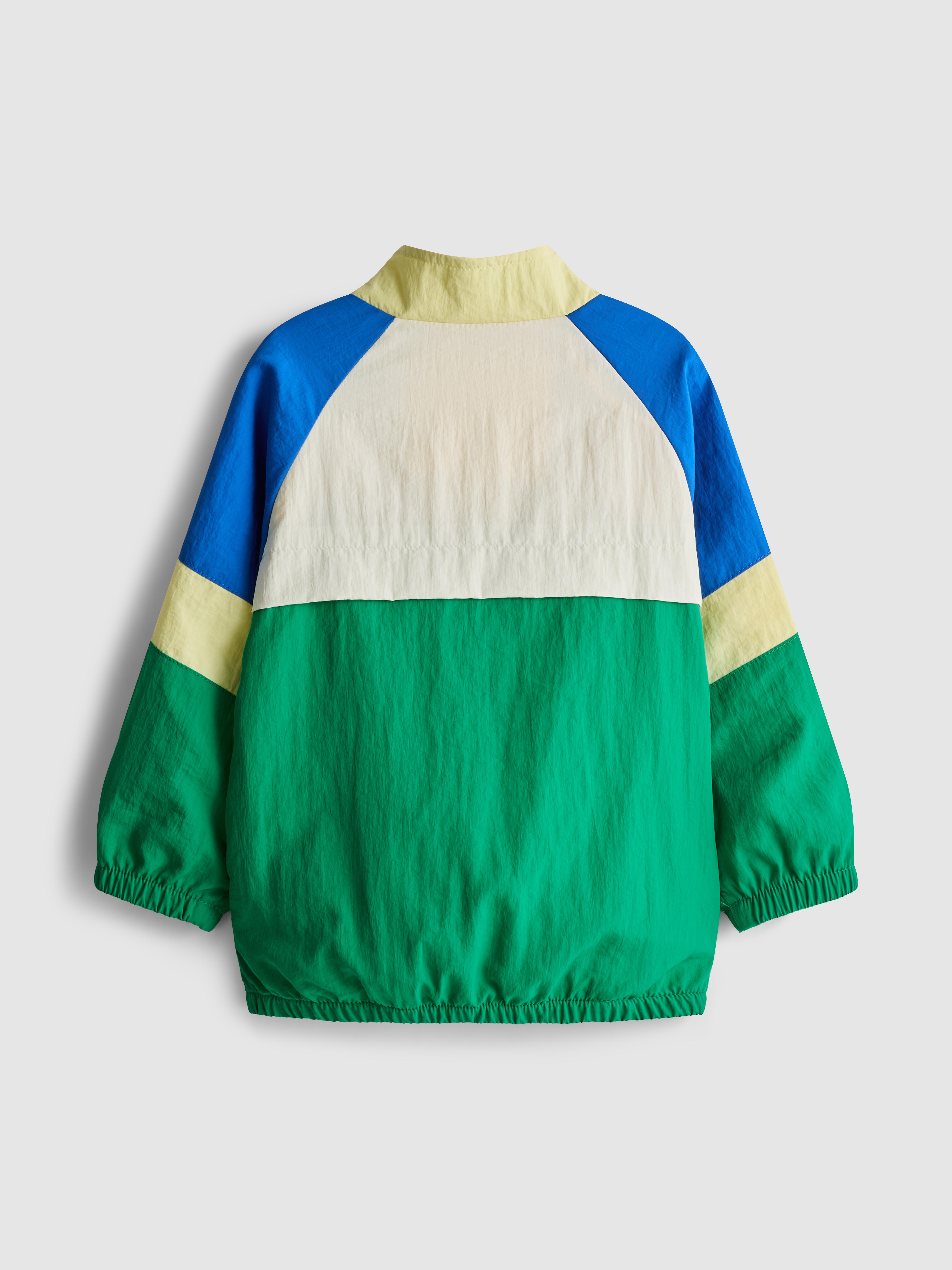 0-36 mnd | Windjack met kleurblokken