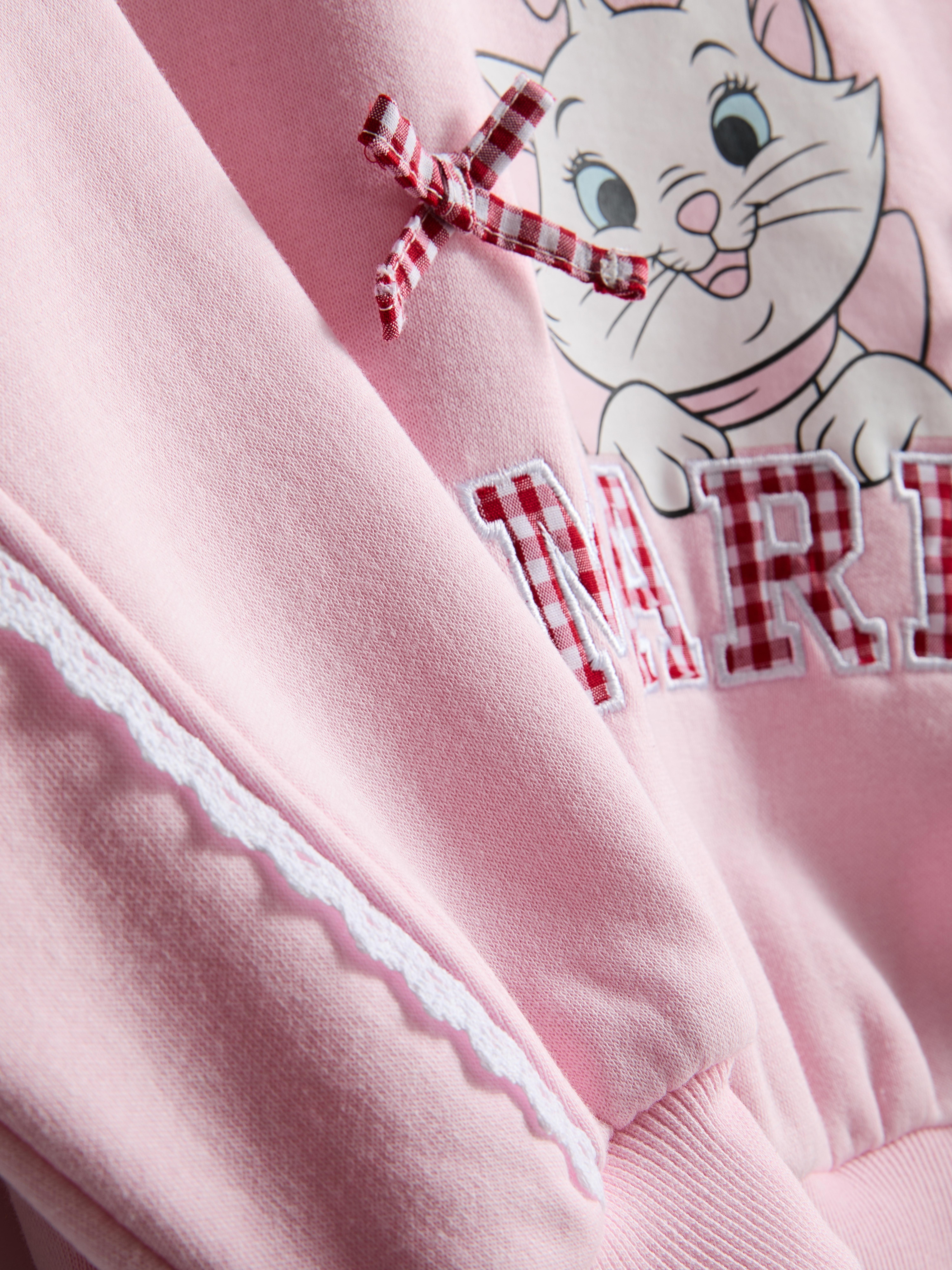 Girls Pink 1.5-8yrs | Disney’s The Aristocats Marie Sweatshirt