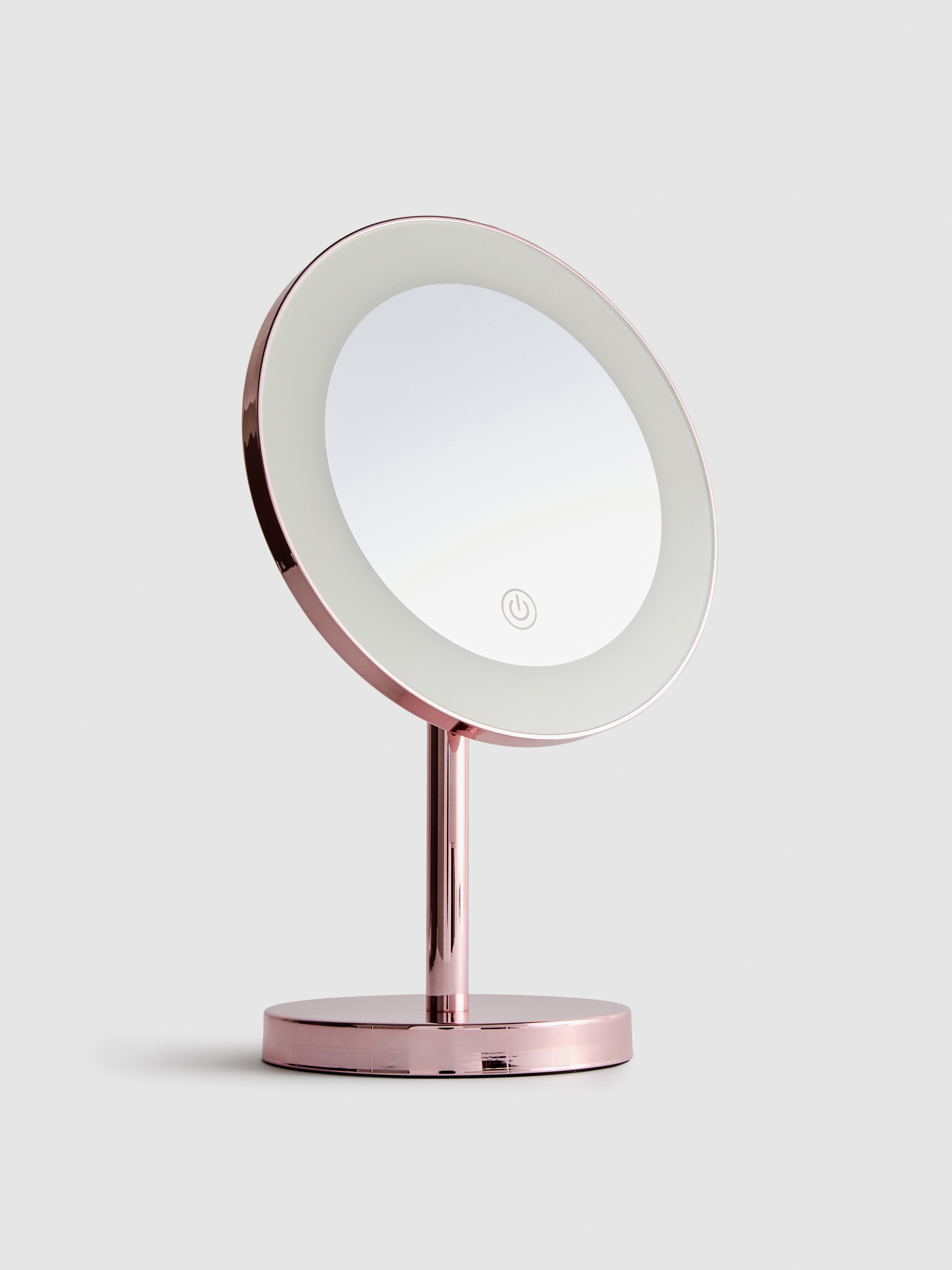 PS... Toaletné zrkadlo s kruhovým svetlom