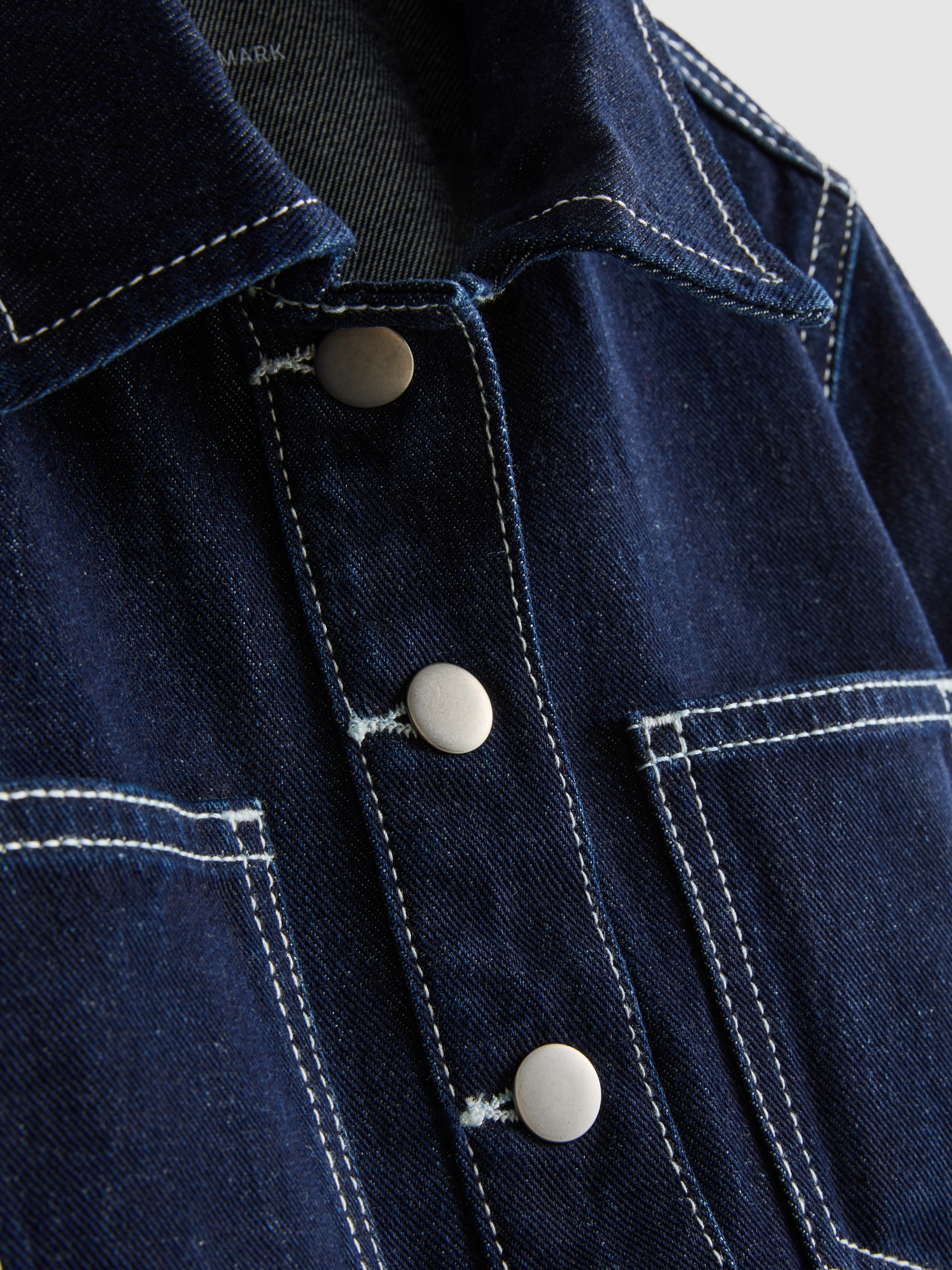 Girls Dark Blue 7-15yrs | Denim Shirt Dress