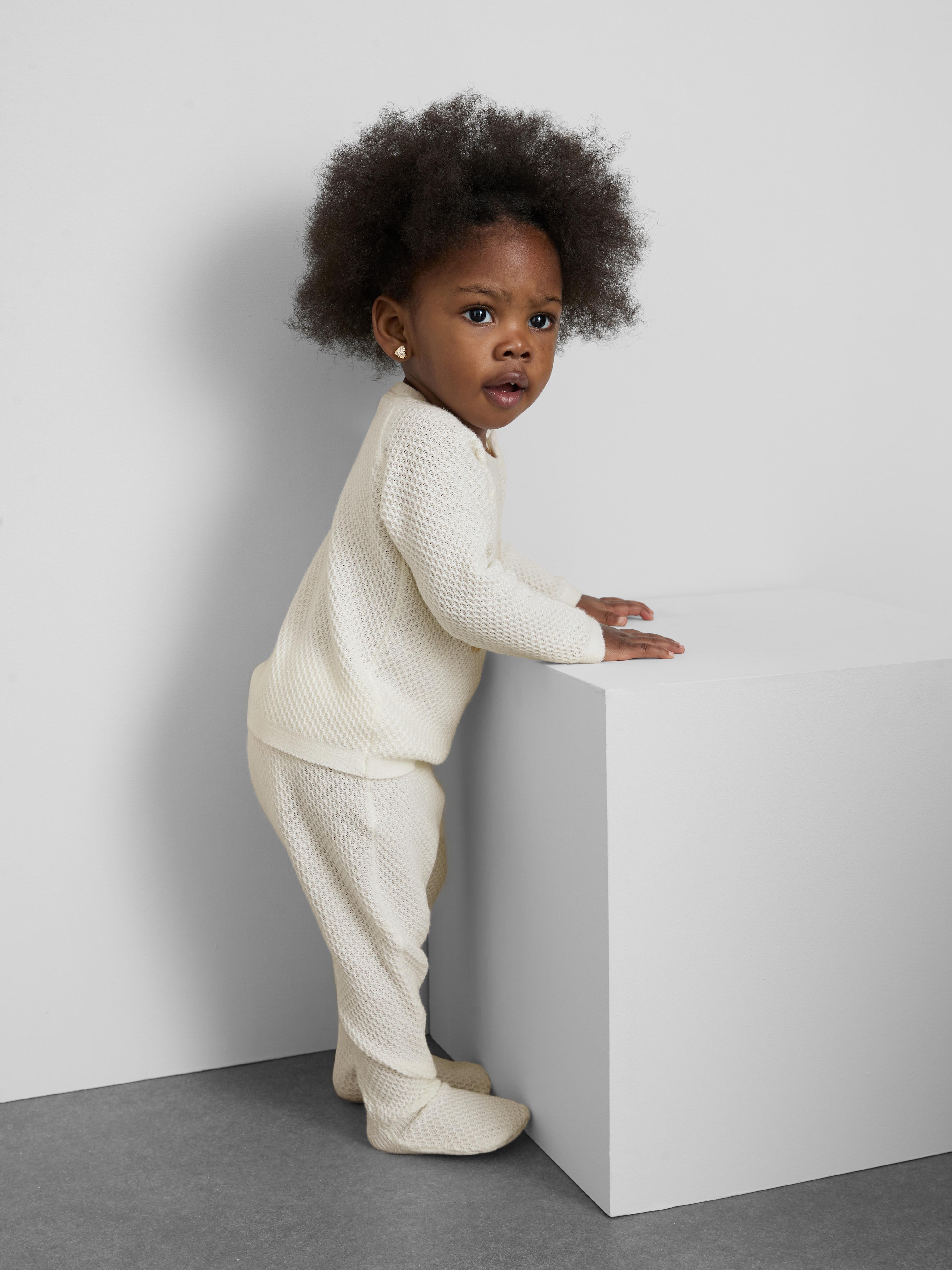 0-9mths | Wrap Sweater and Knit Leggings Newborn Set