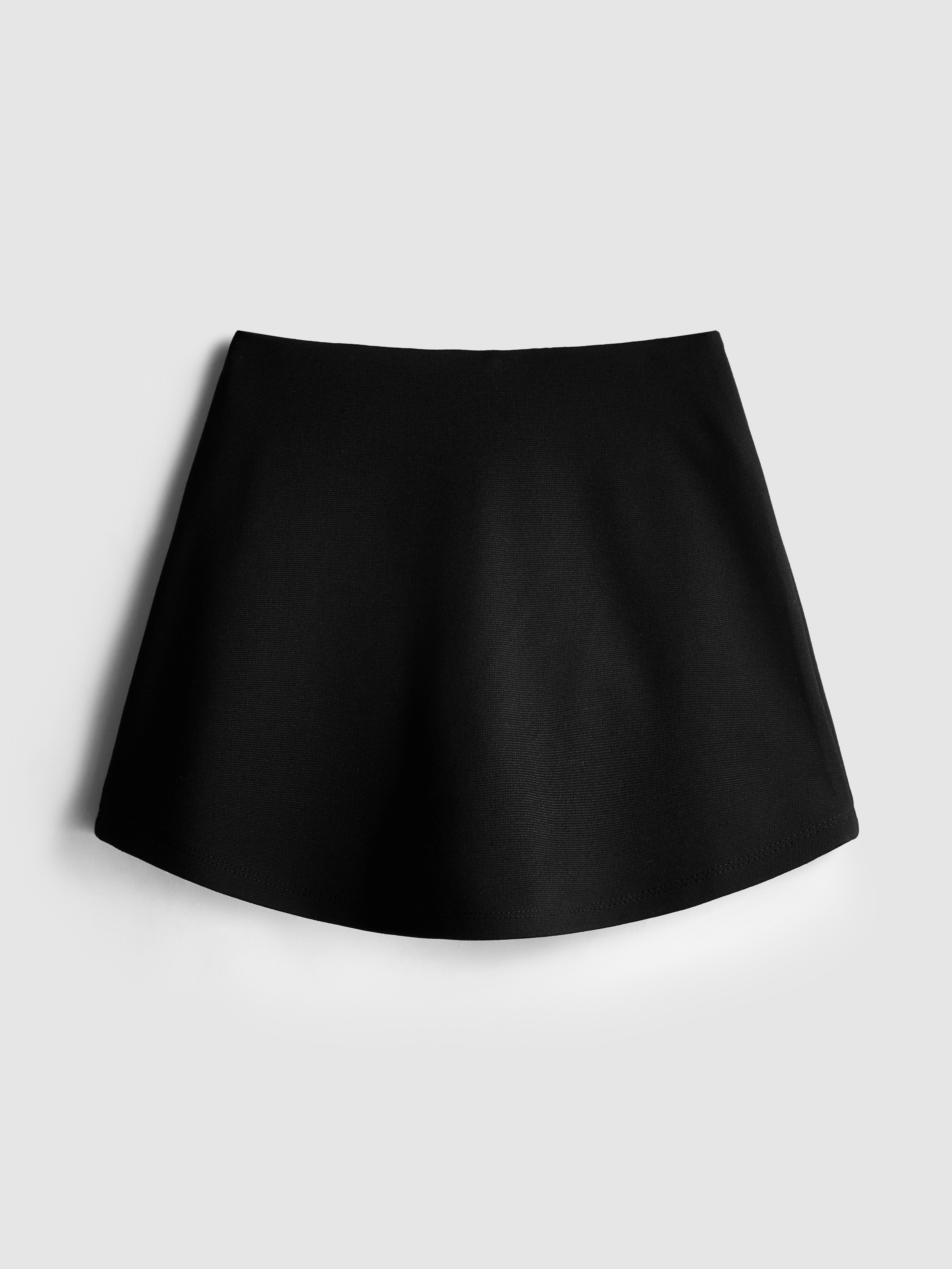 Girls Black 1.5-8yrs | Bow Skort