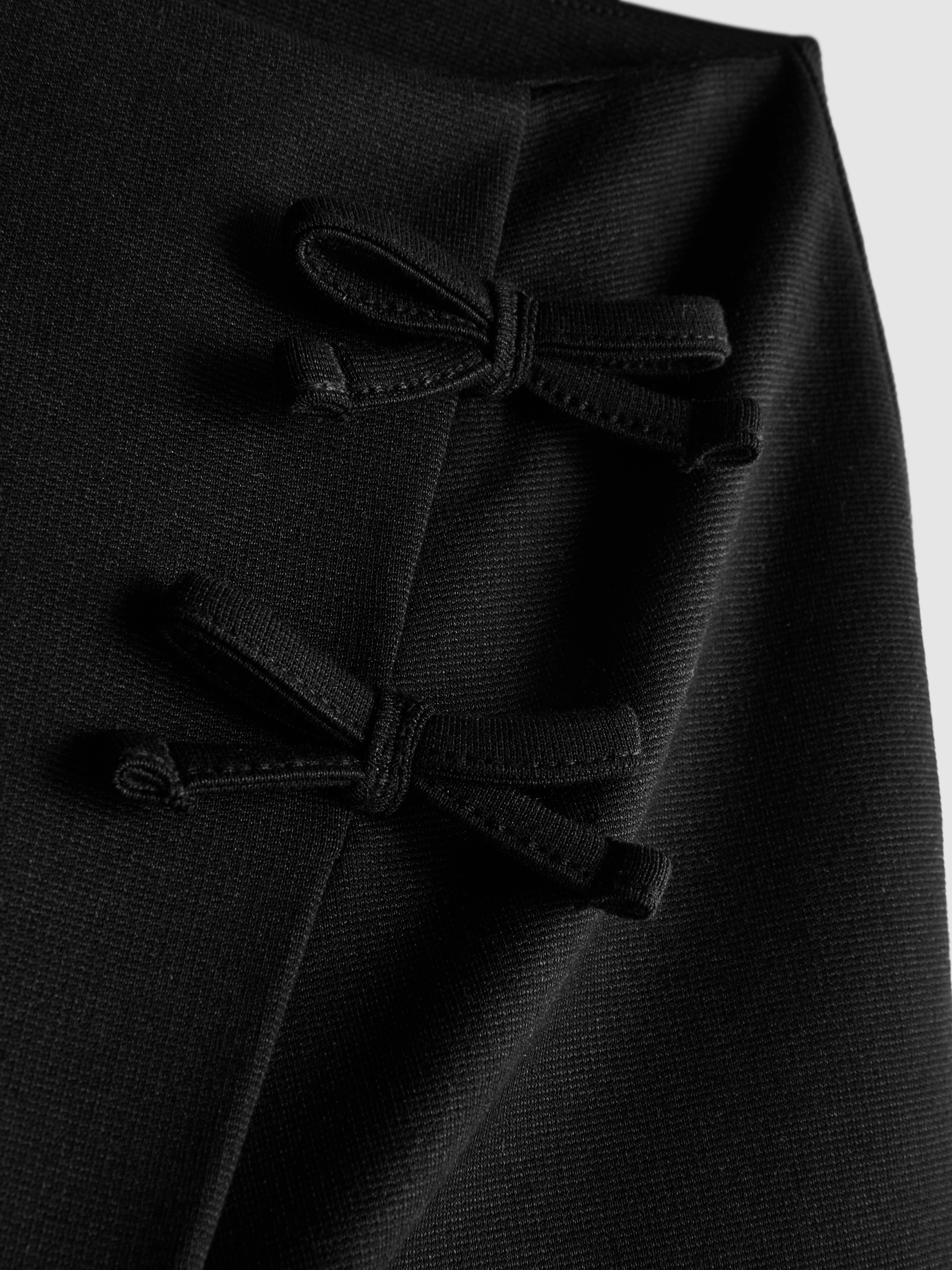 Girls Black 1.5-8yrs | Bow Skort