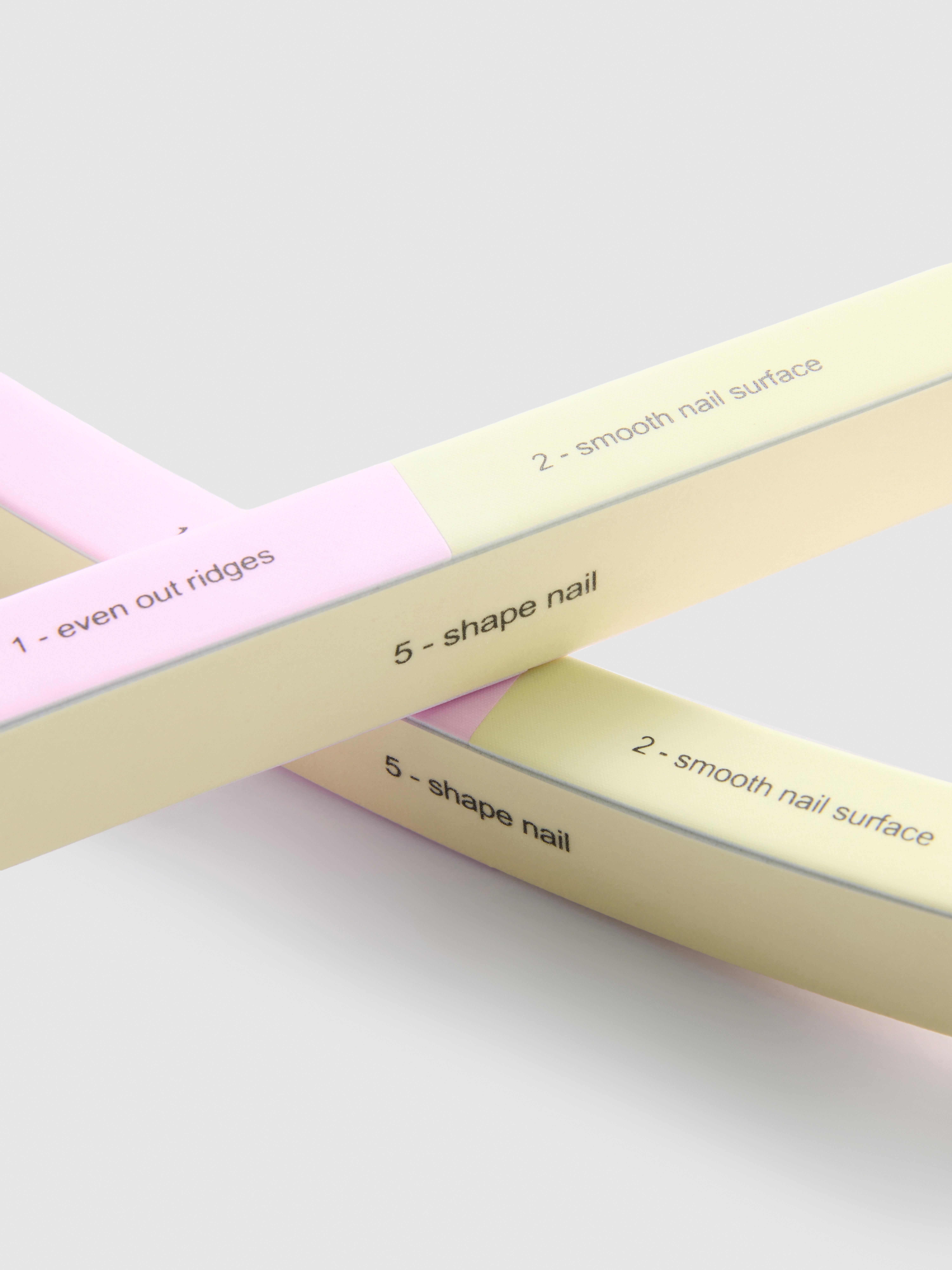 Confezione da 2 buffer per unghie