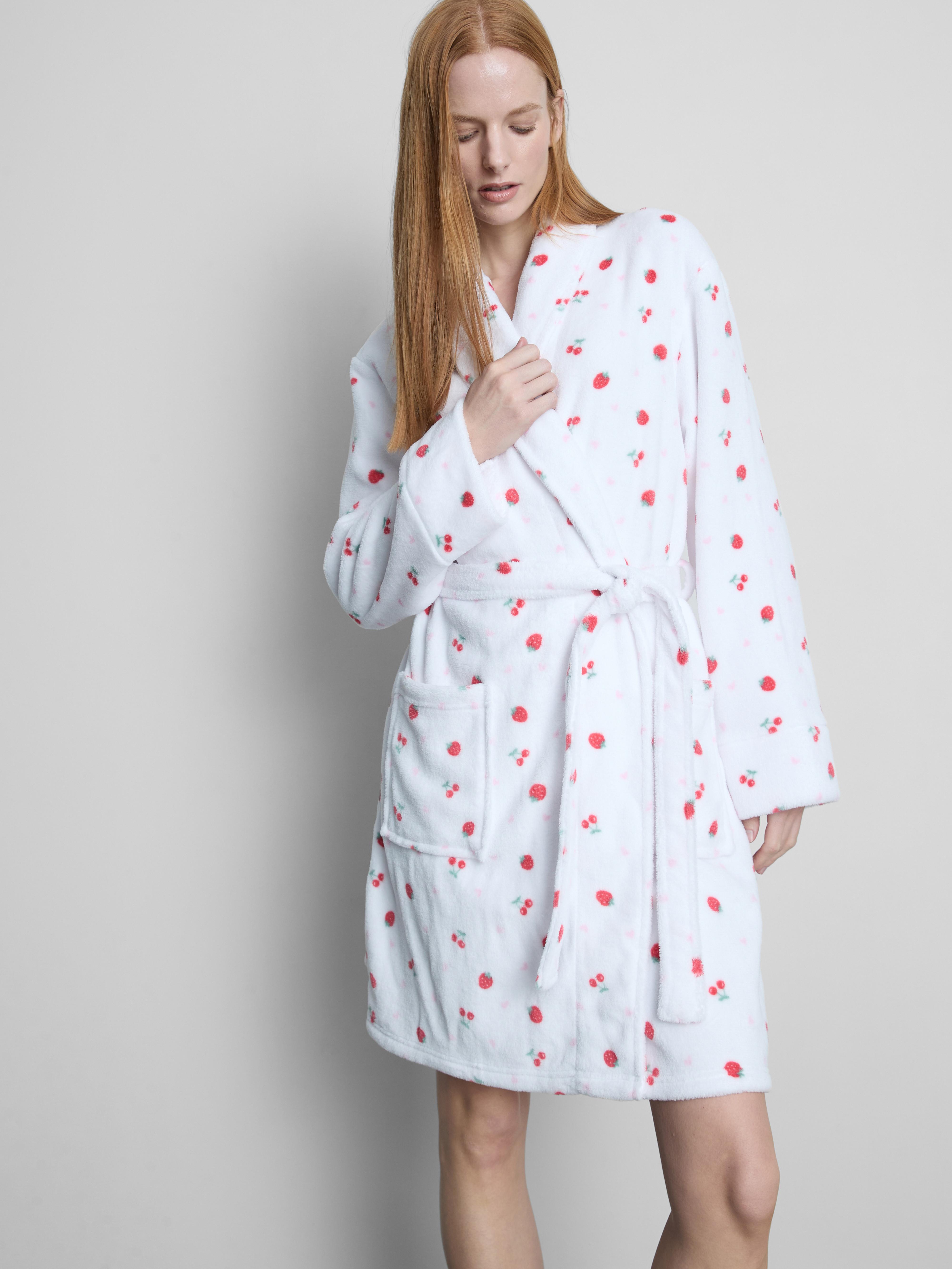 Udobna srednje dolga jutranja halja