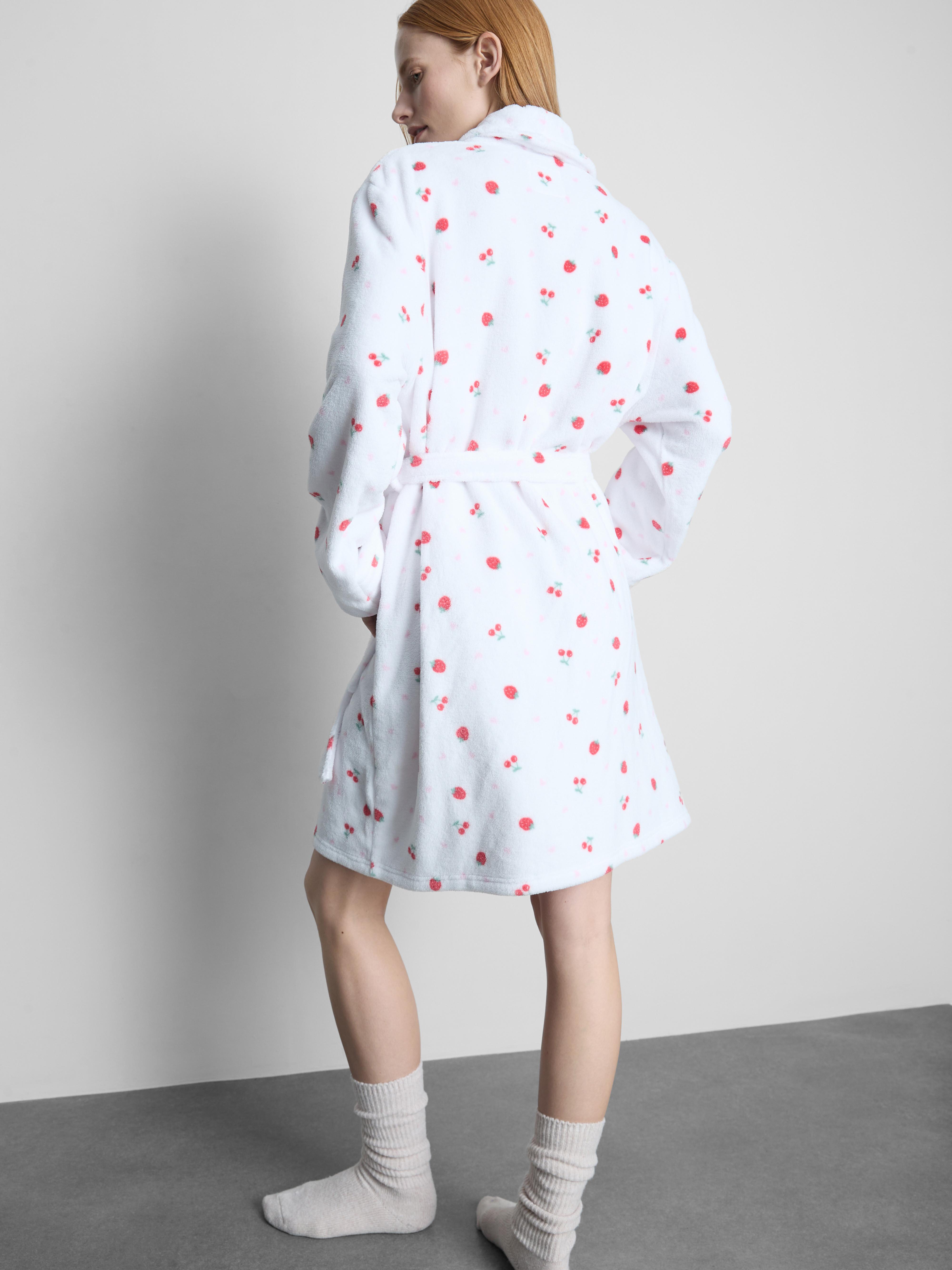 Udobna srednje dolga jutranja halja