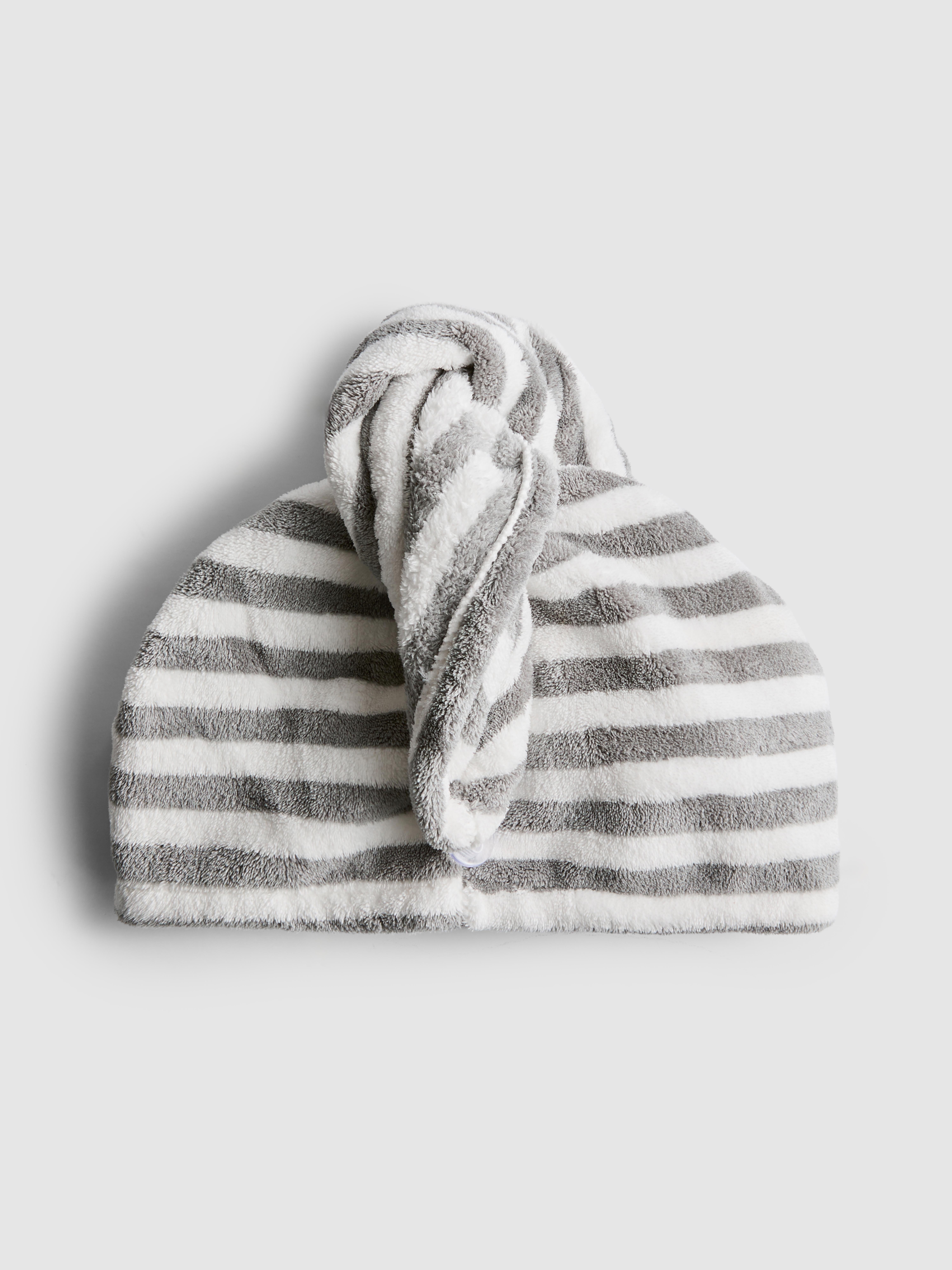 PS... Gestreepte haarhanddoek