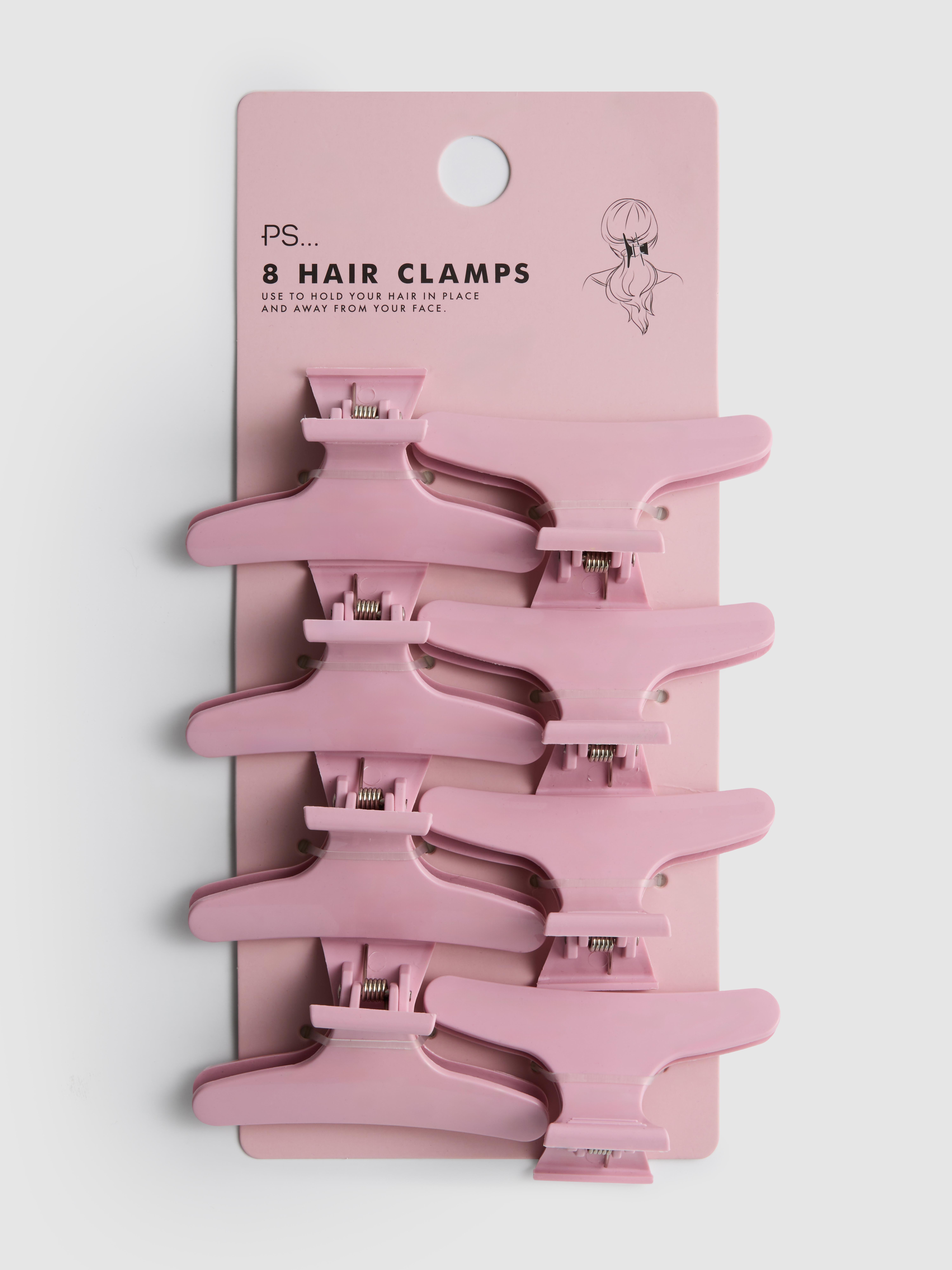8pk PS... Hair Clamps