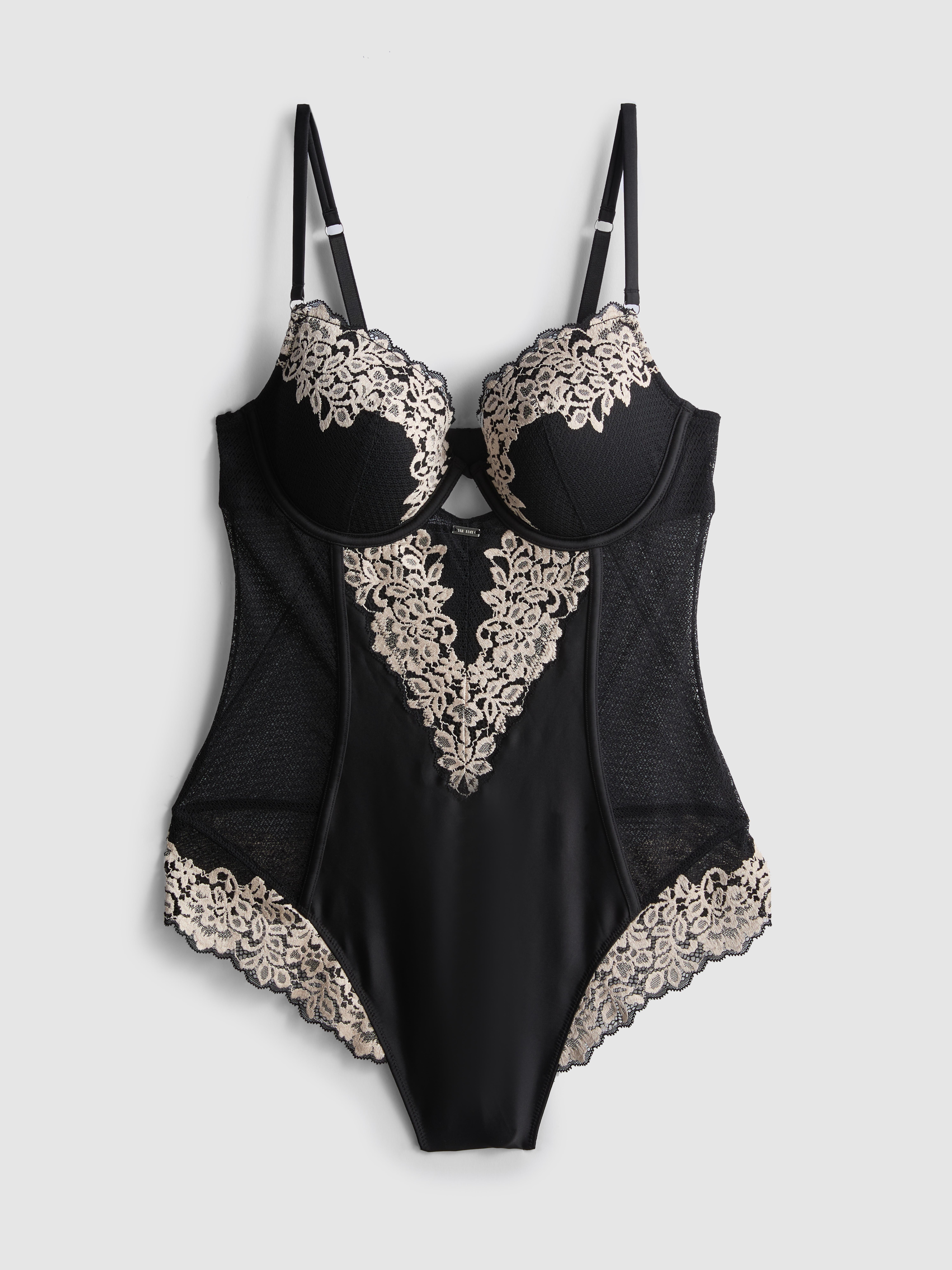 Body in pizzo a fiori The Edit