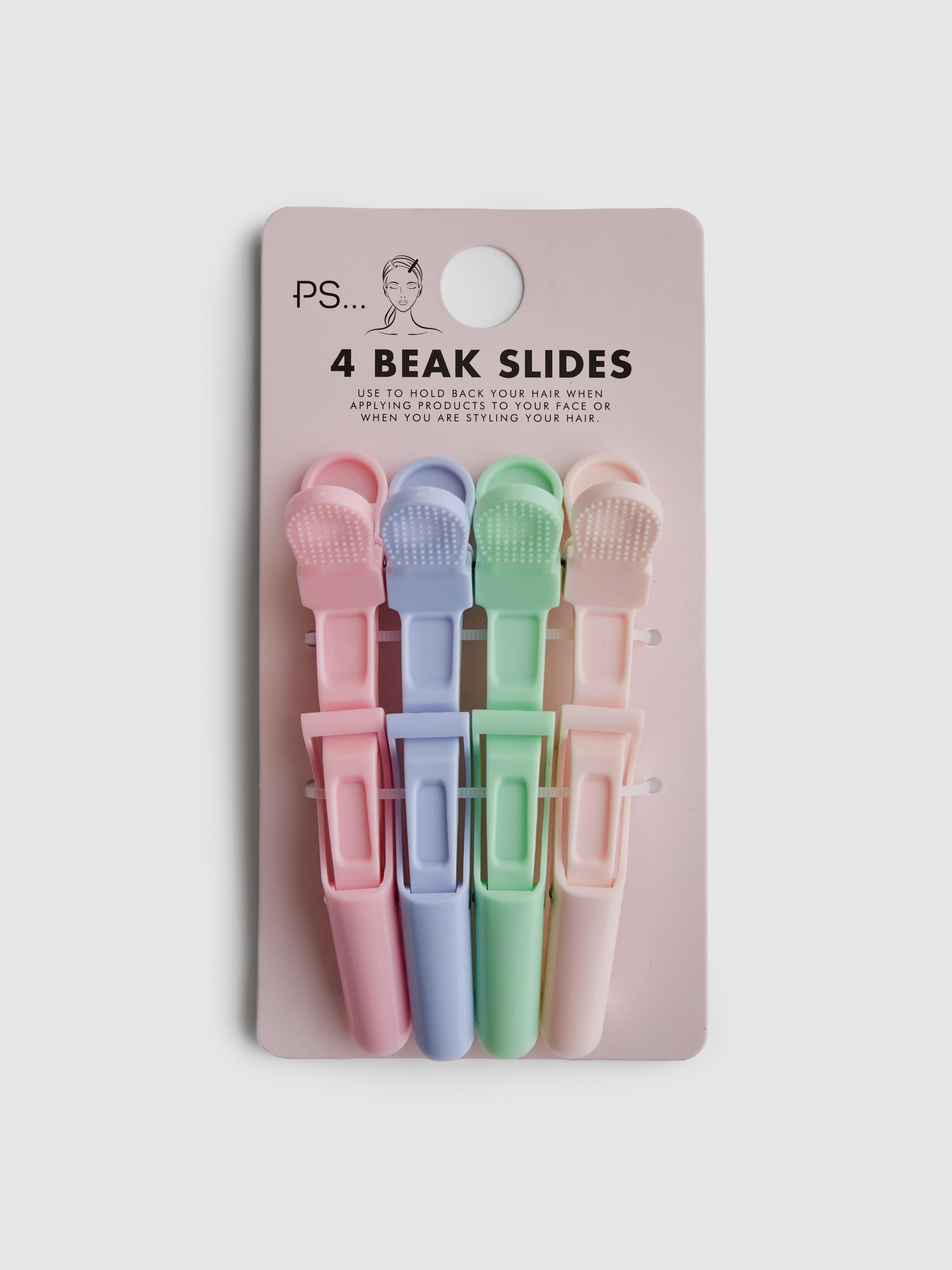 4pk Beak Hair Clips