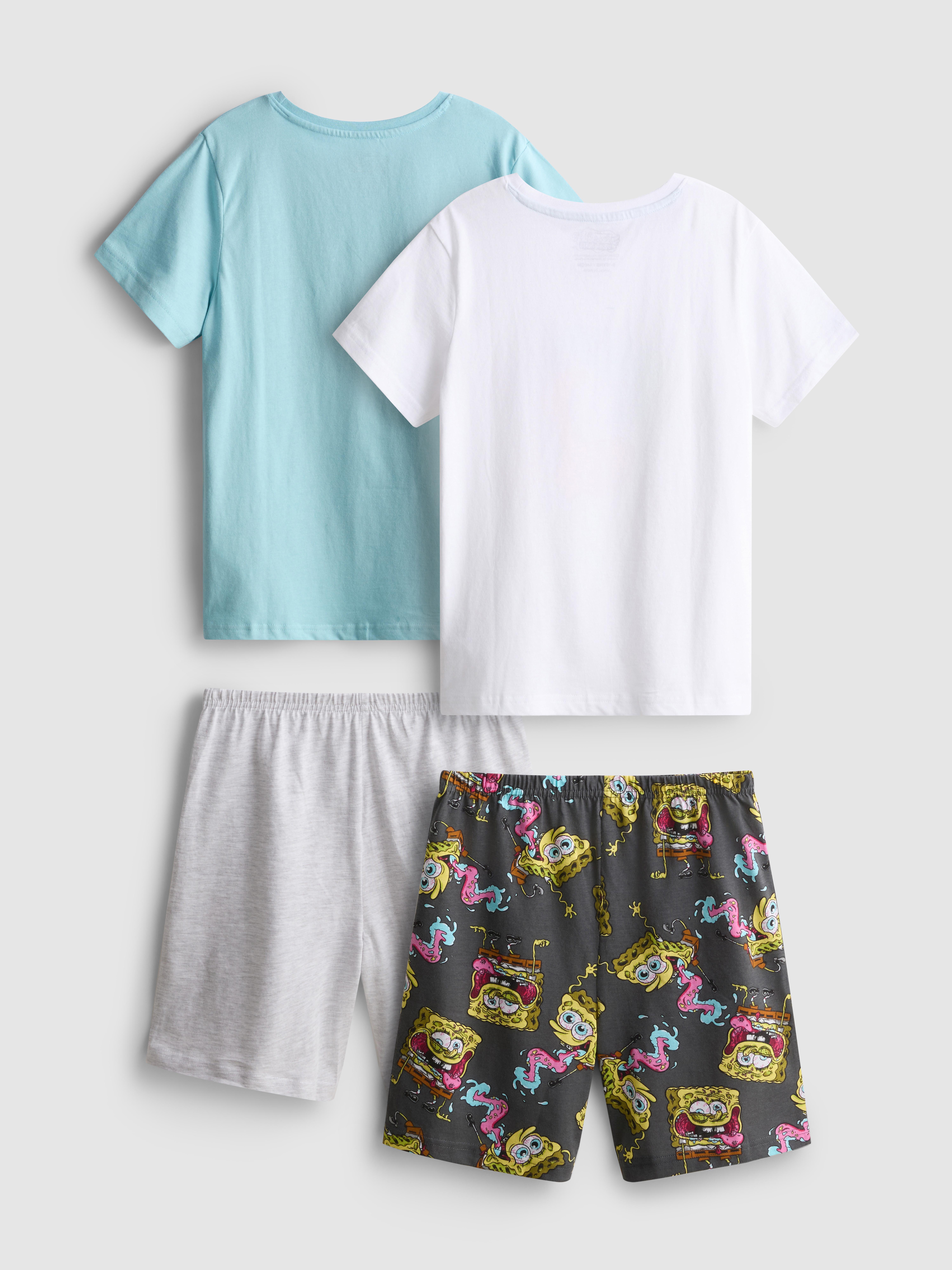 7-15 anos | Pack 2 pijamas SpongeBob SquarePants