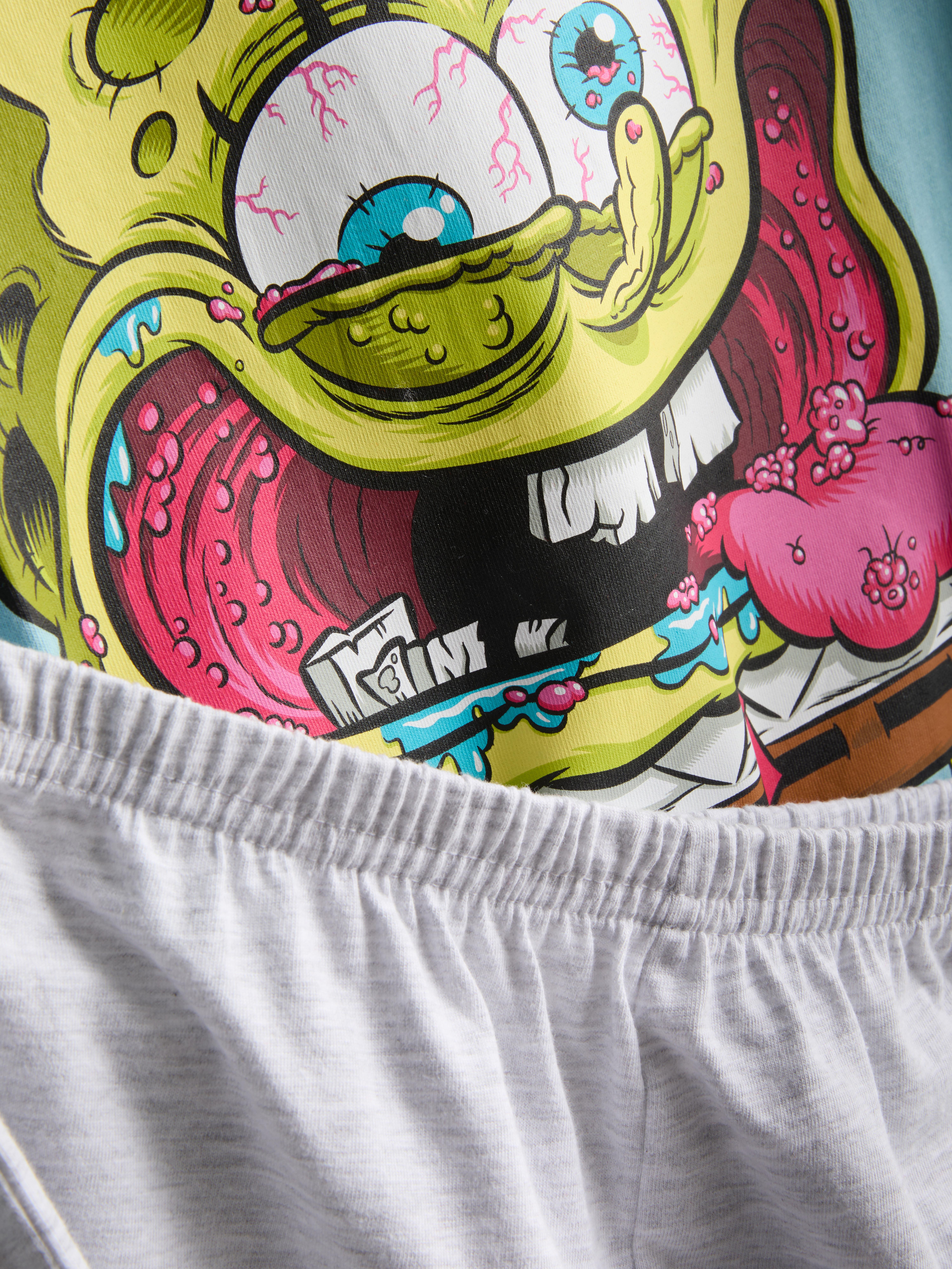 7-15 anos | Pack 2 pijamas SpongeBob SquarePants