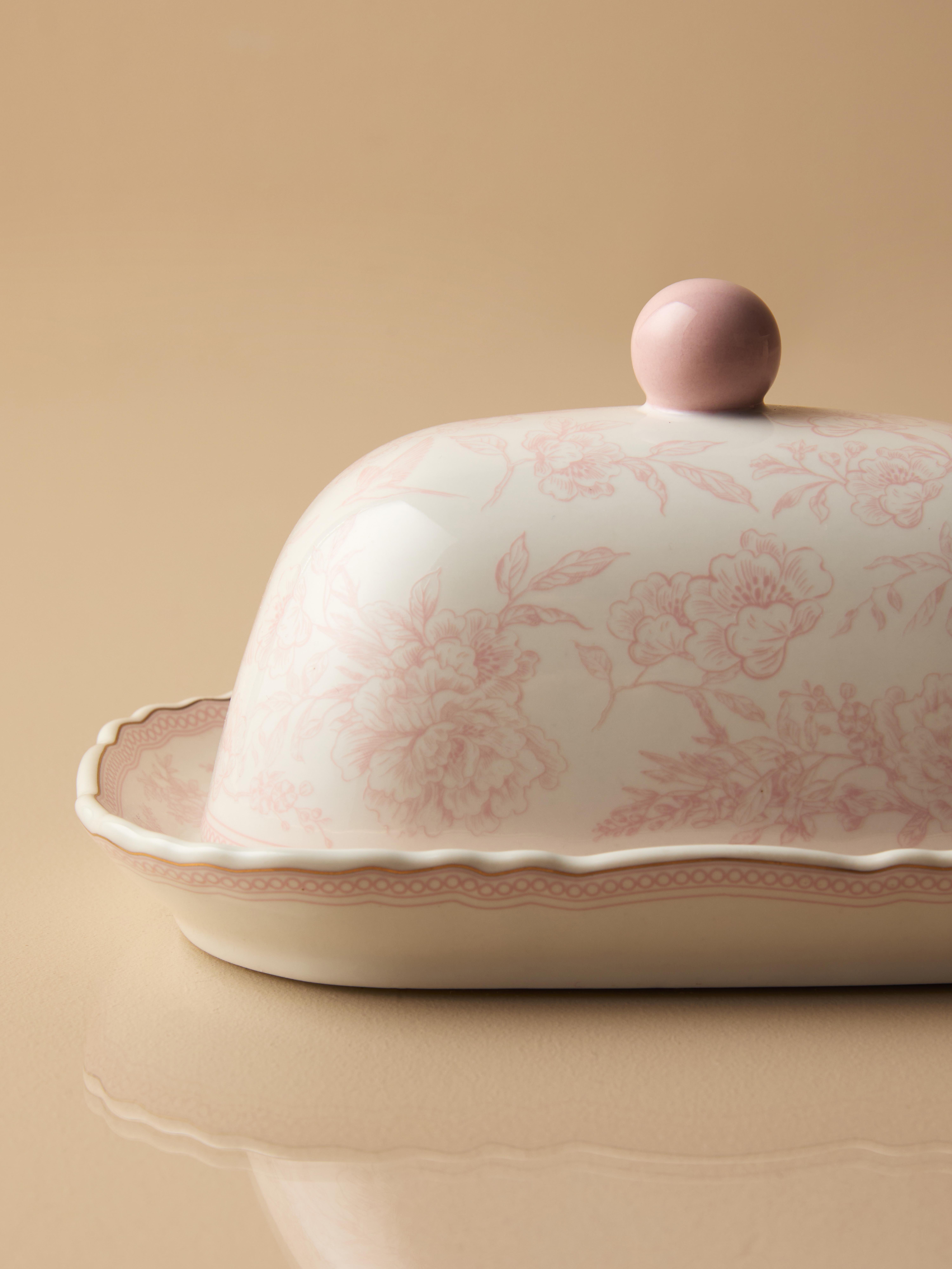 The Edit Toile Butter Dish