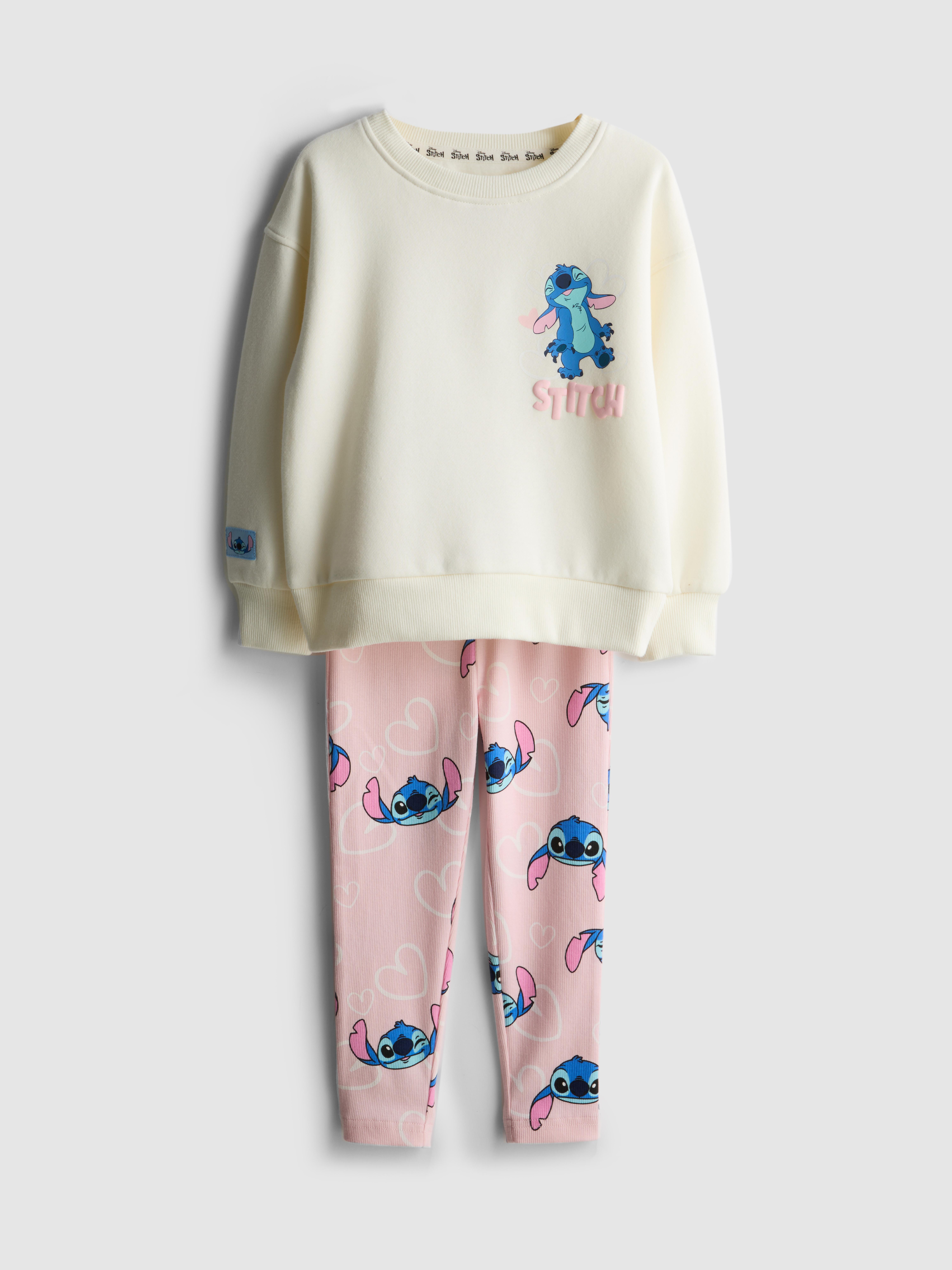 1.5-8yrs | Disney’s Stitch Sweatshirt and Leggings Set