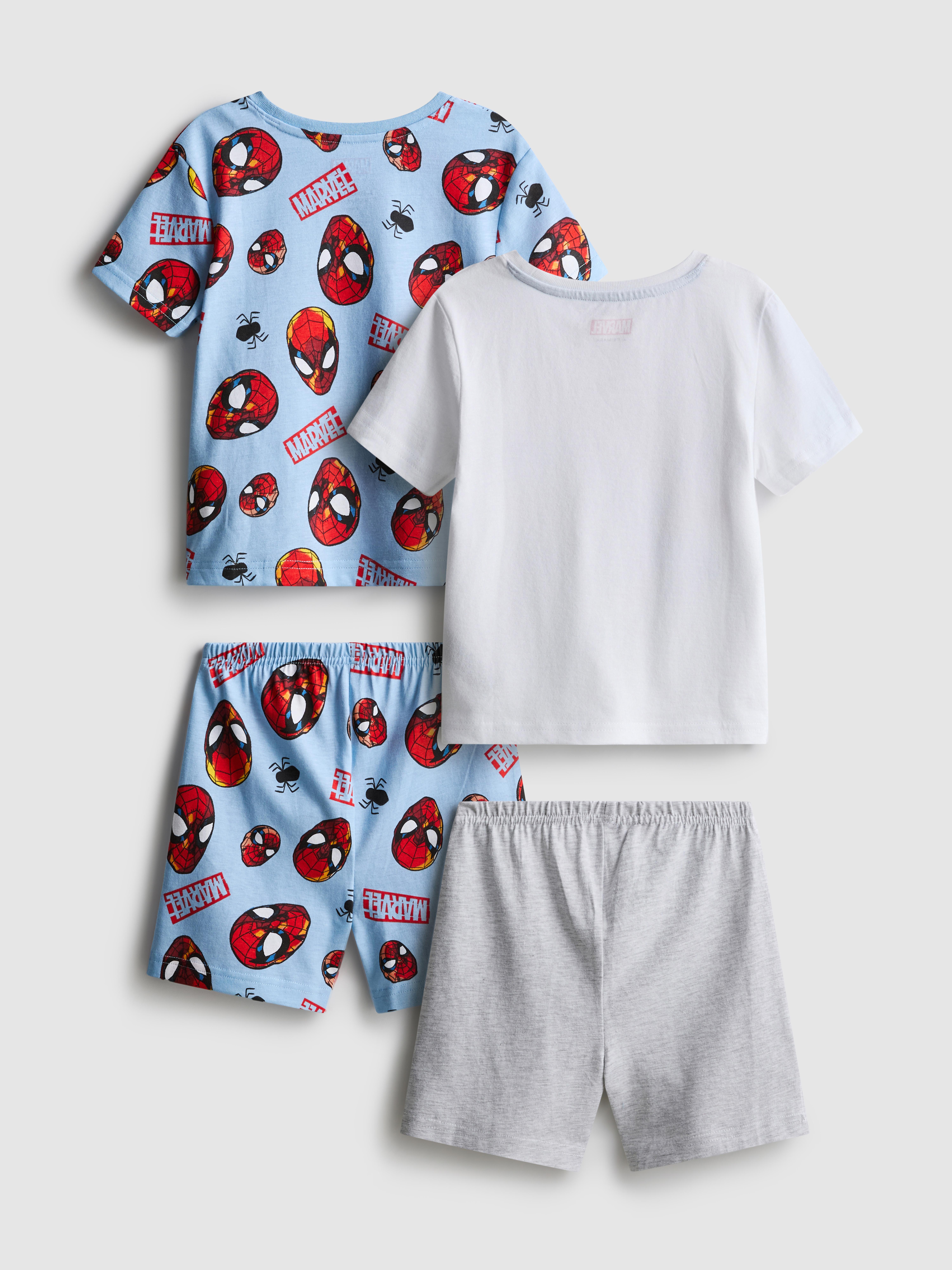 1.5-10yrs | 2pk MARVEL Spider-Man Short Pyjamas