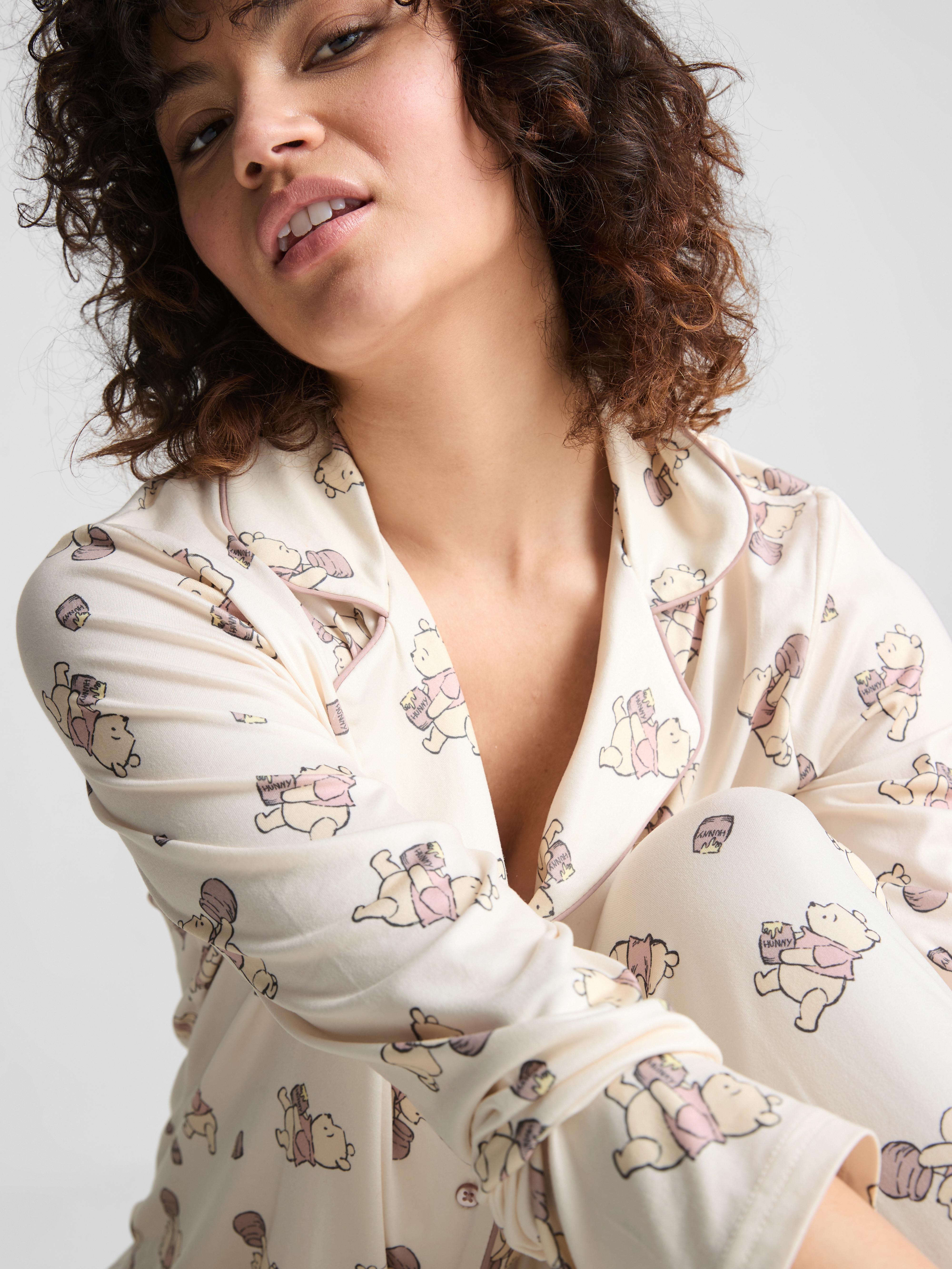 Women's Multi Disney's Winnie the Pooh Boyfriend Pajamas