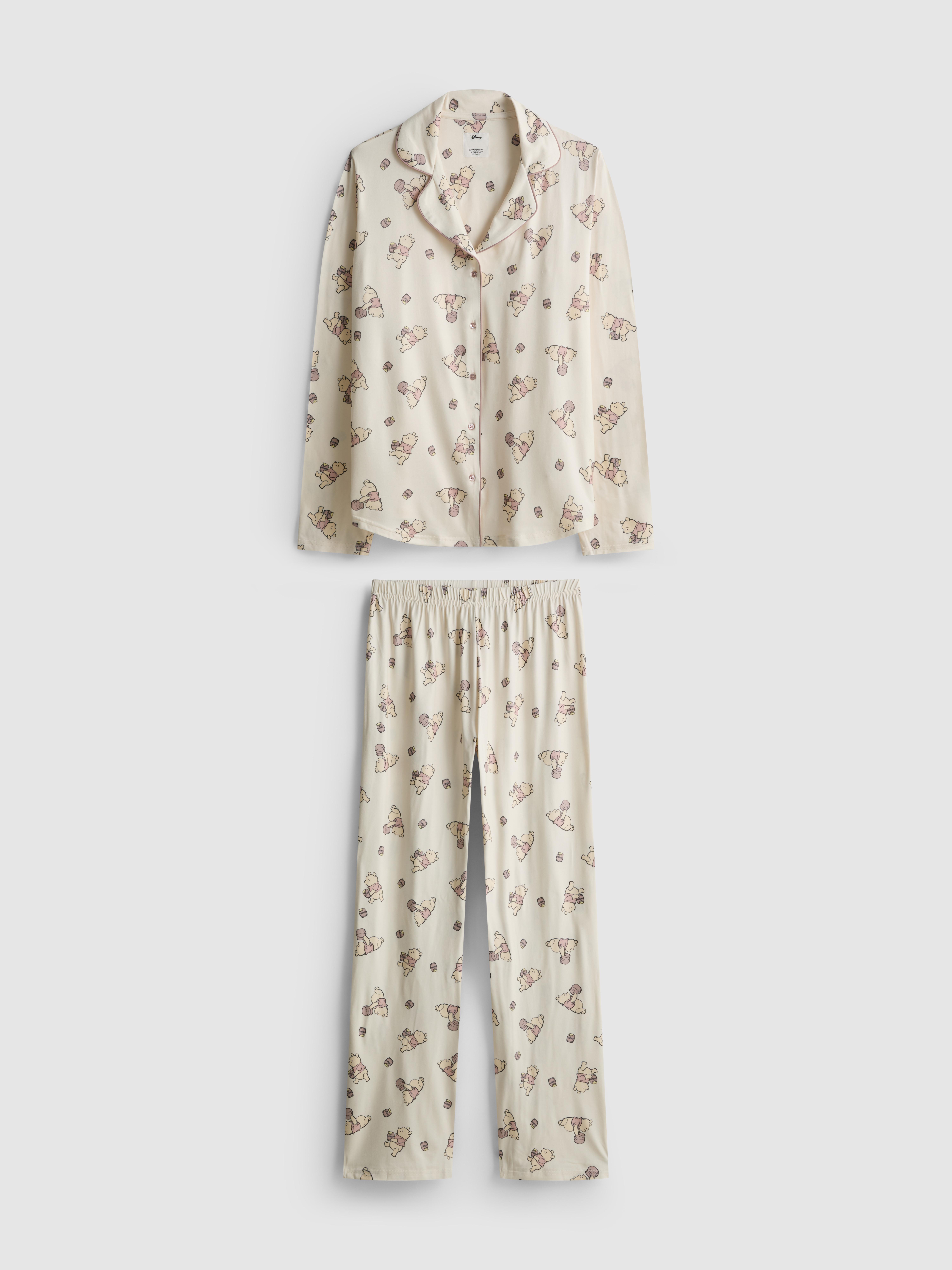 Women's Multi Disney's Winnie the Pooh Boyfriend Pajamas