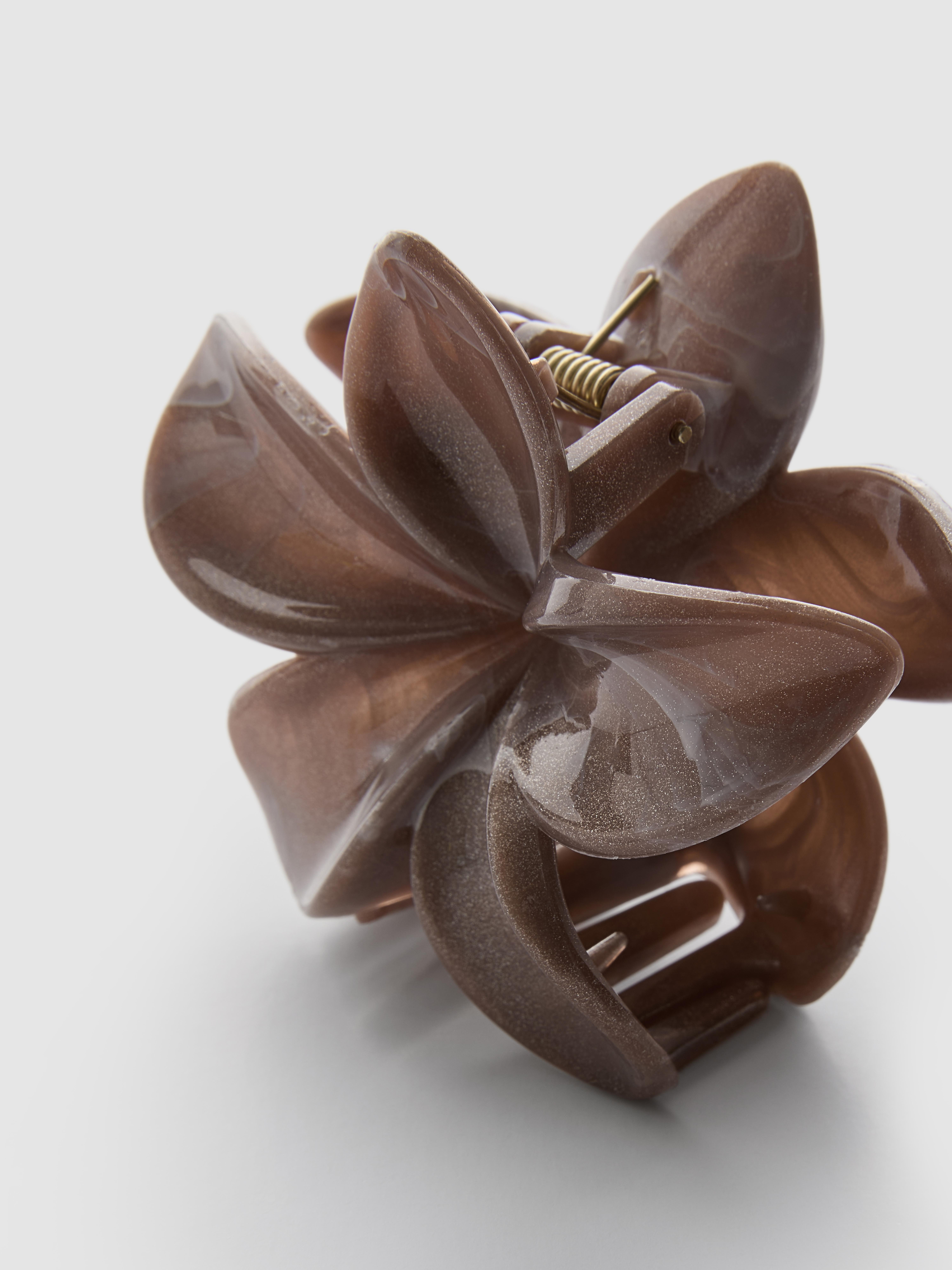 Orchid Hair Clip Clip