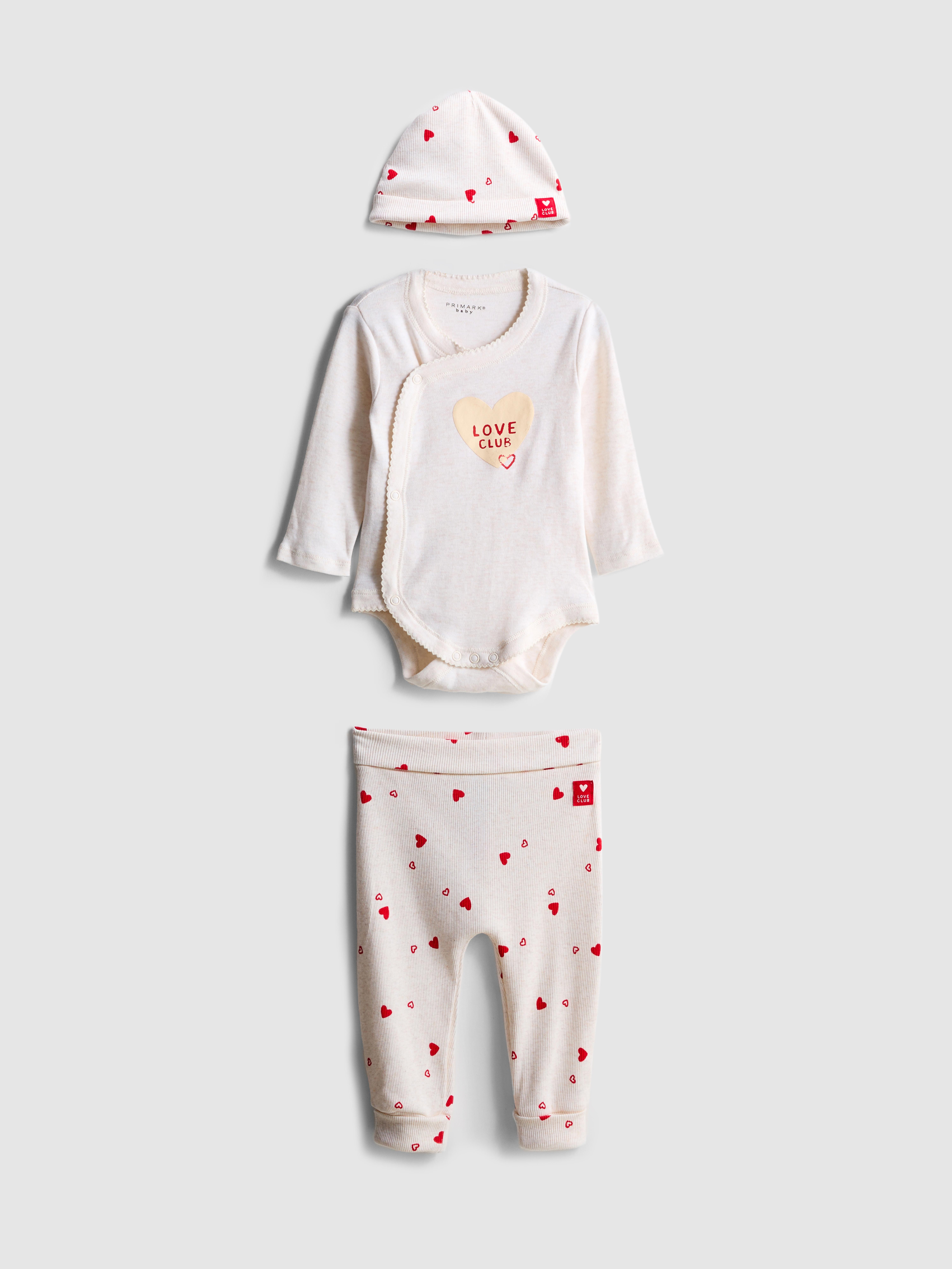 0-9 mesi | Body, leggings e cappello neonato