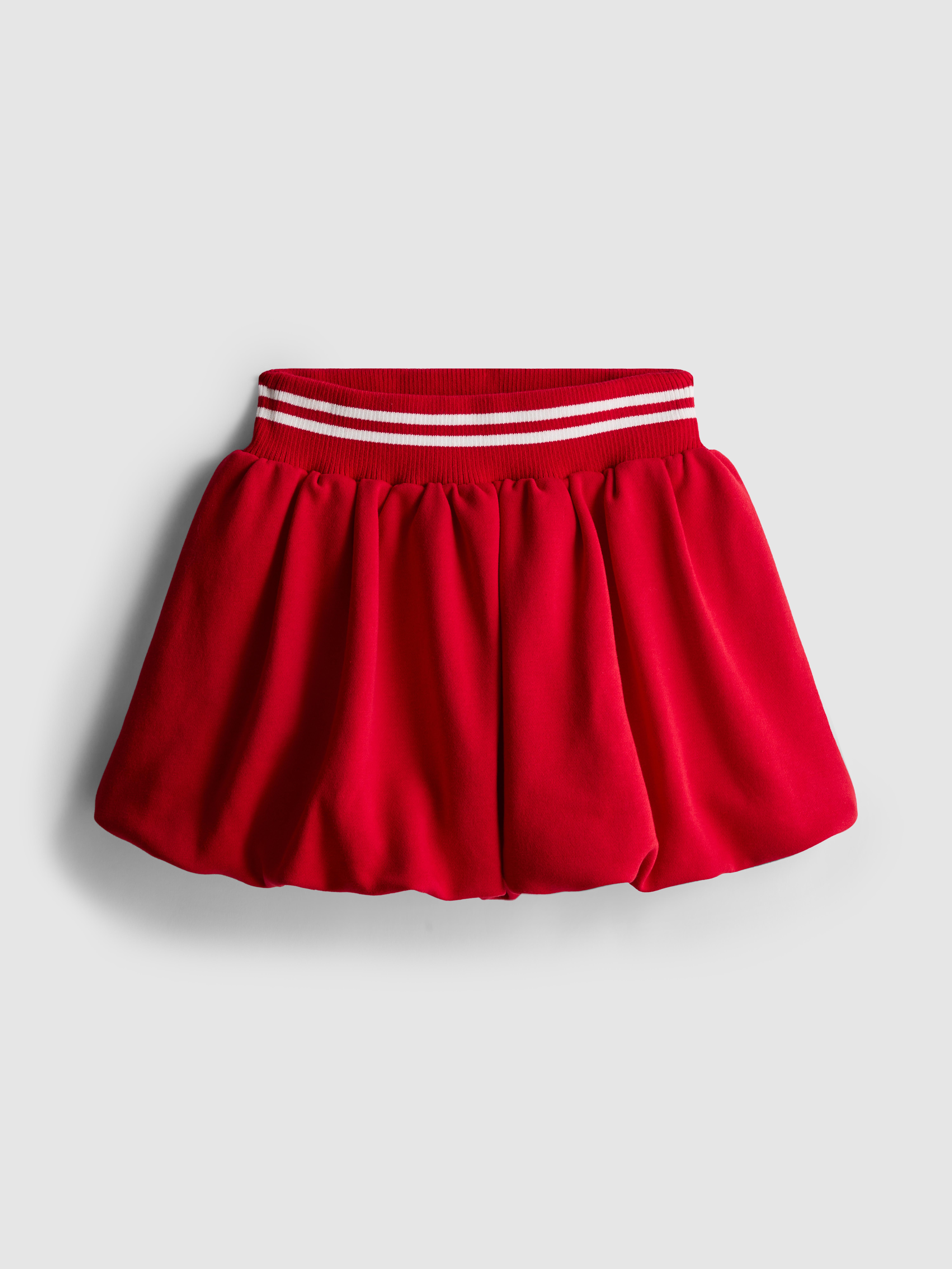 Girls Red 7-15yrs | Bubble Skirt