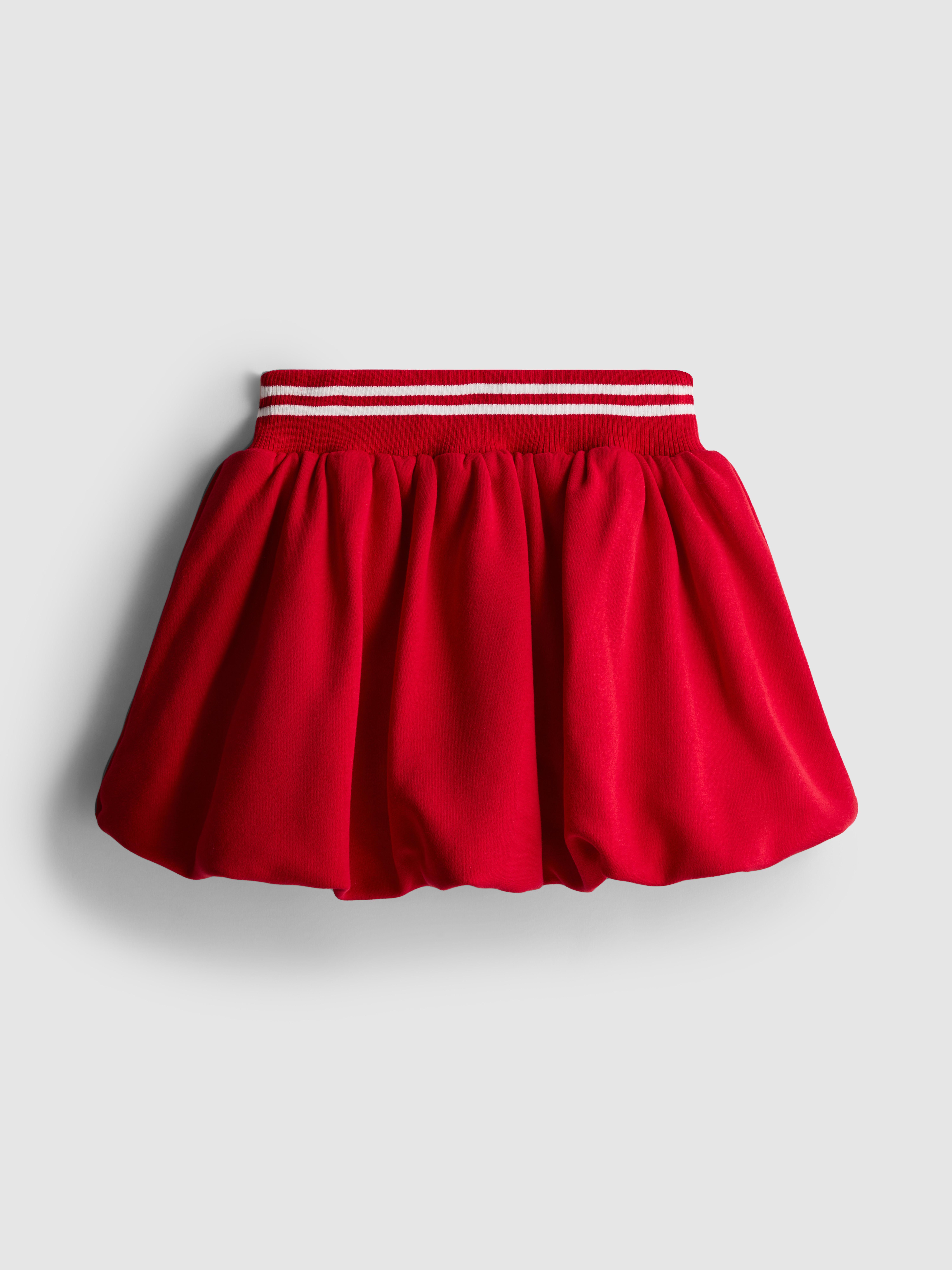 Girls Red 7-15yrs | Bubble Skirt