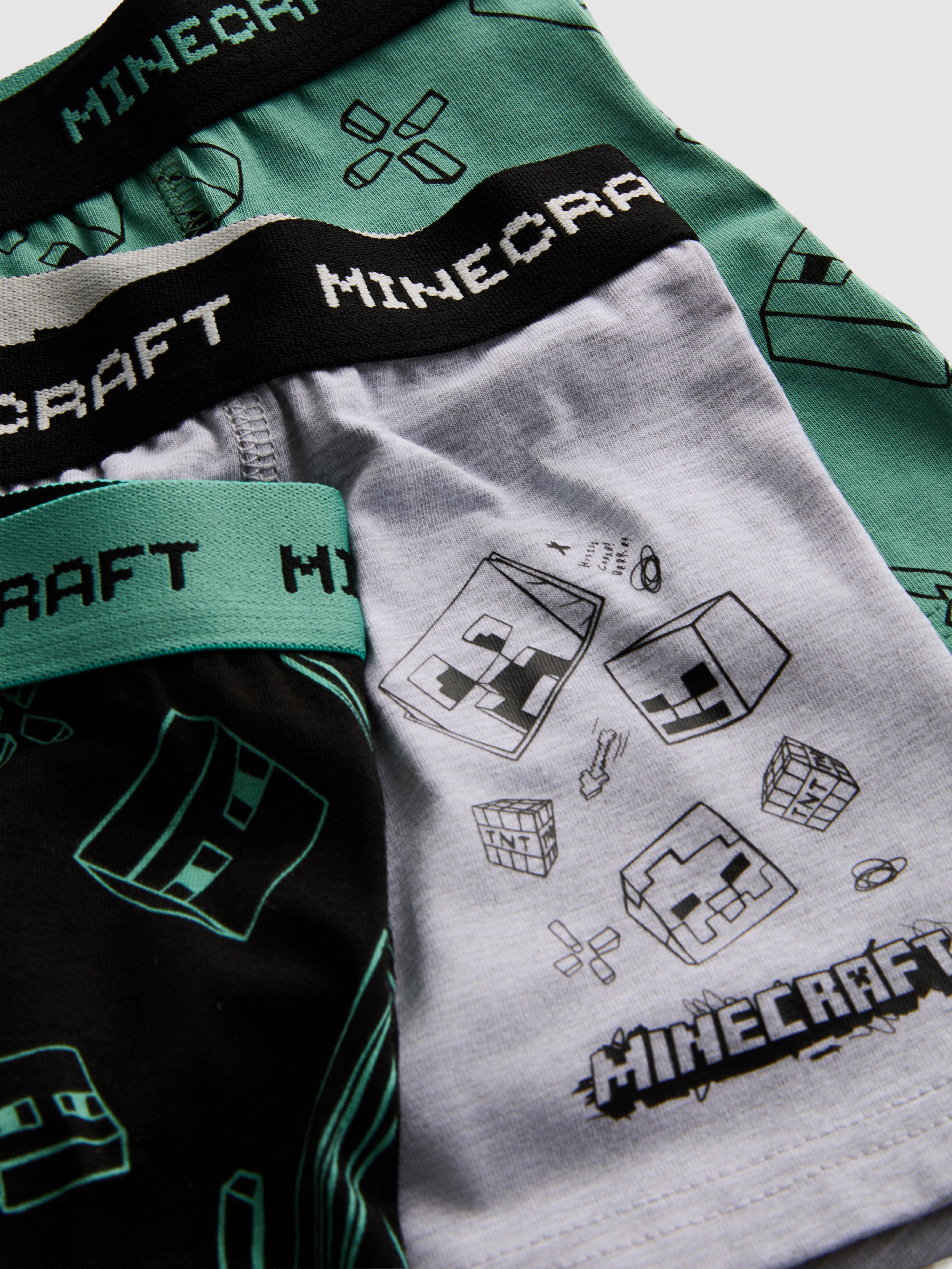 3-15yrs | 3pk Minecraft Trunks