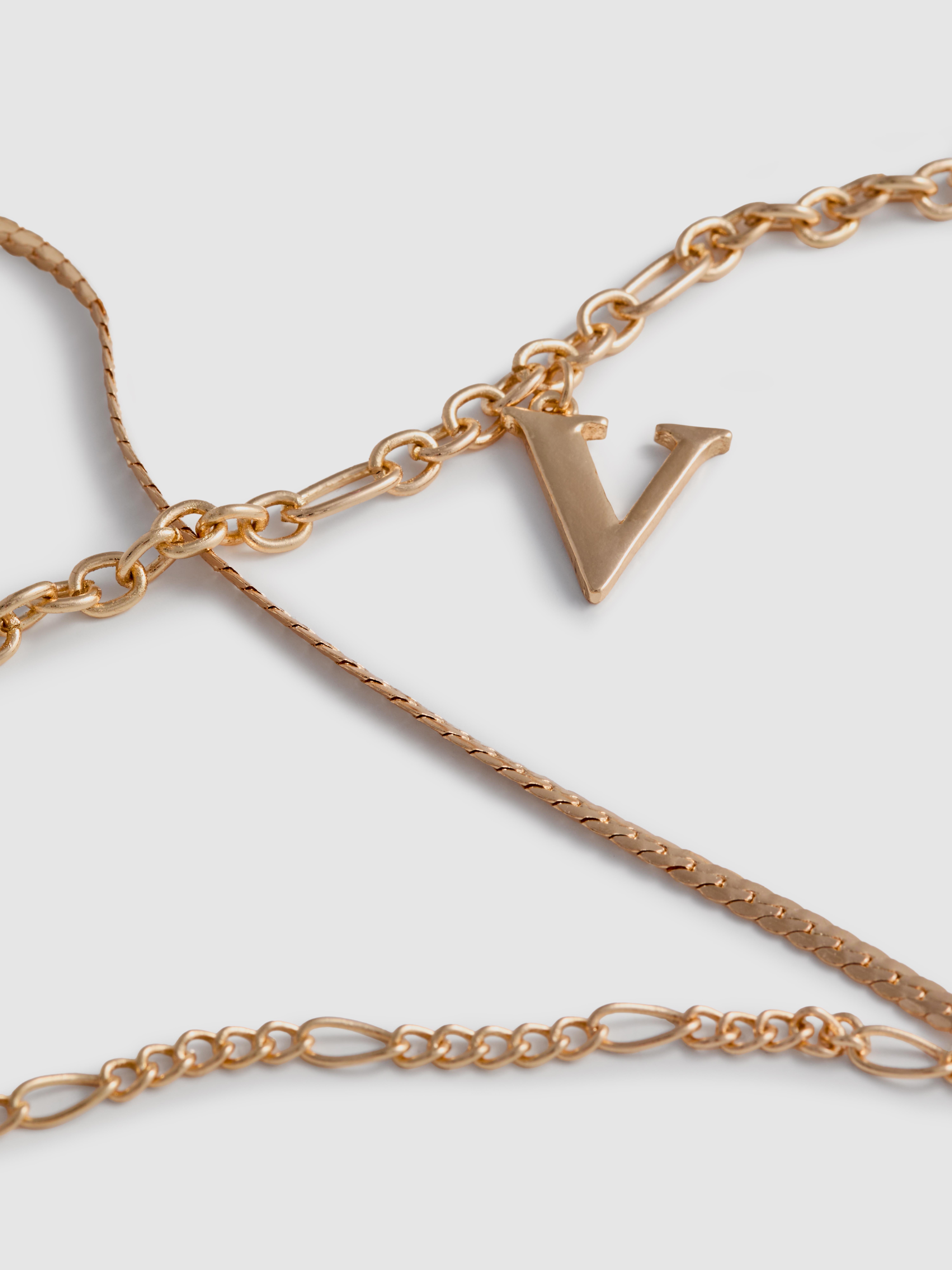 Initial  Layered Necklace