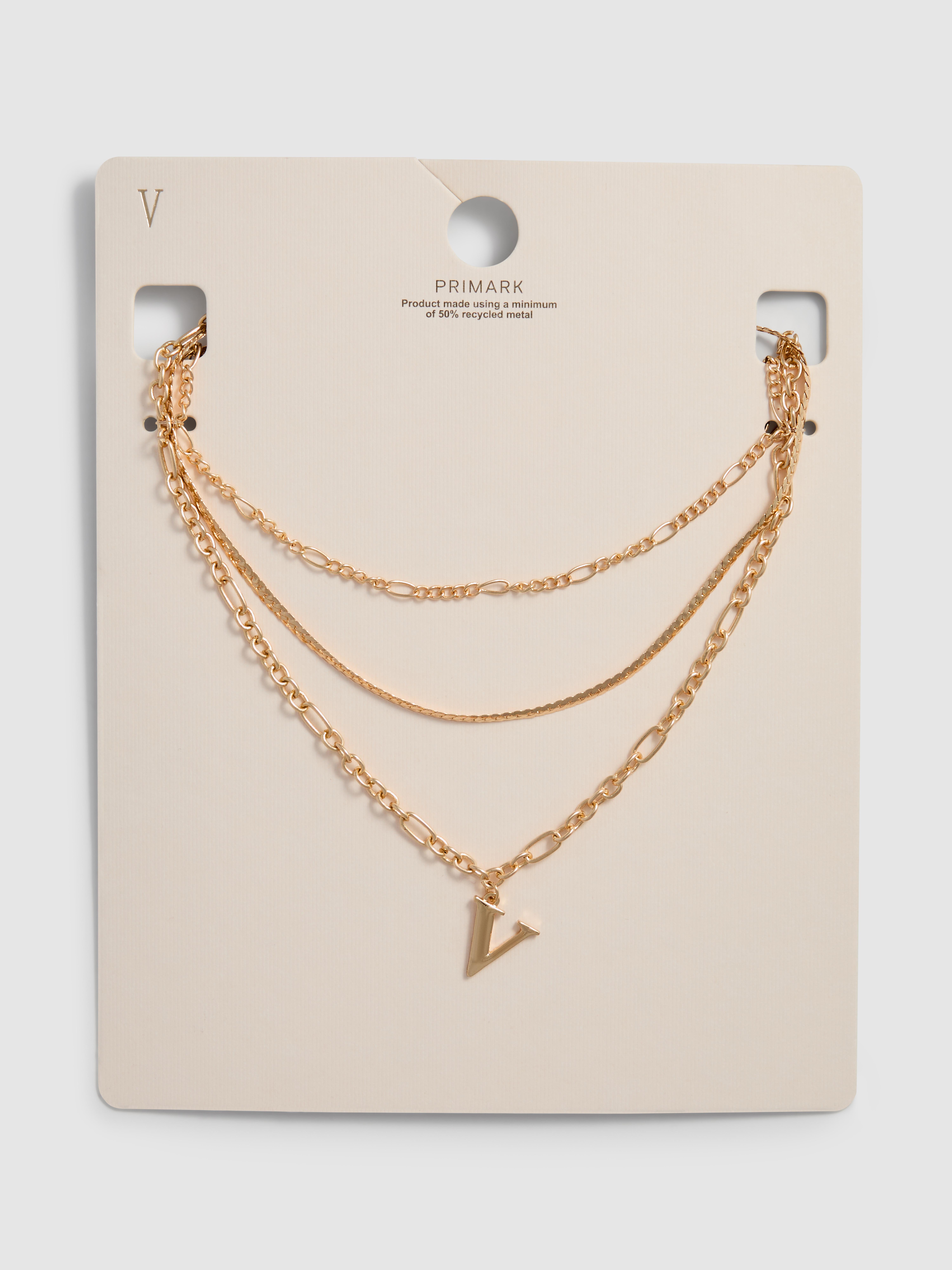 Initial  Layered Necklace
