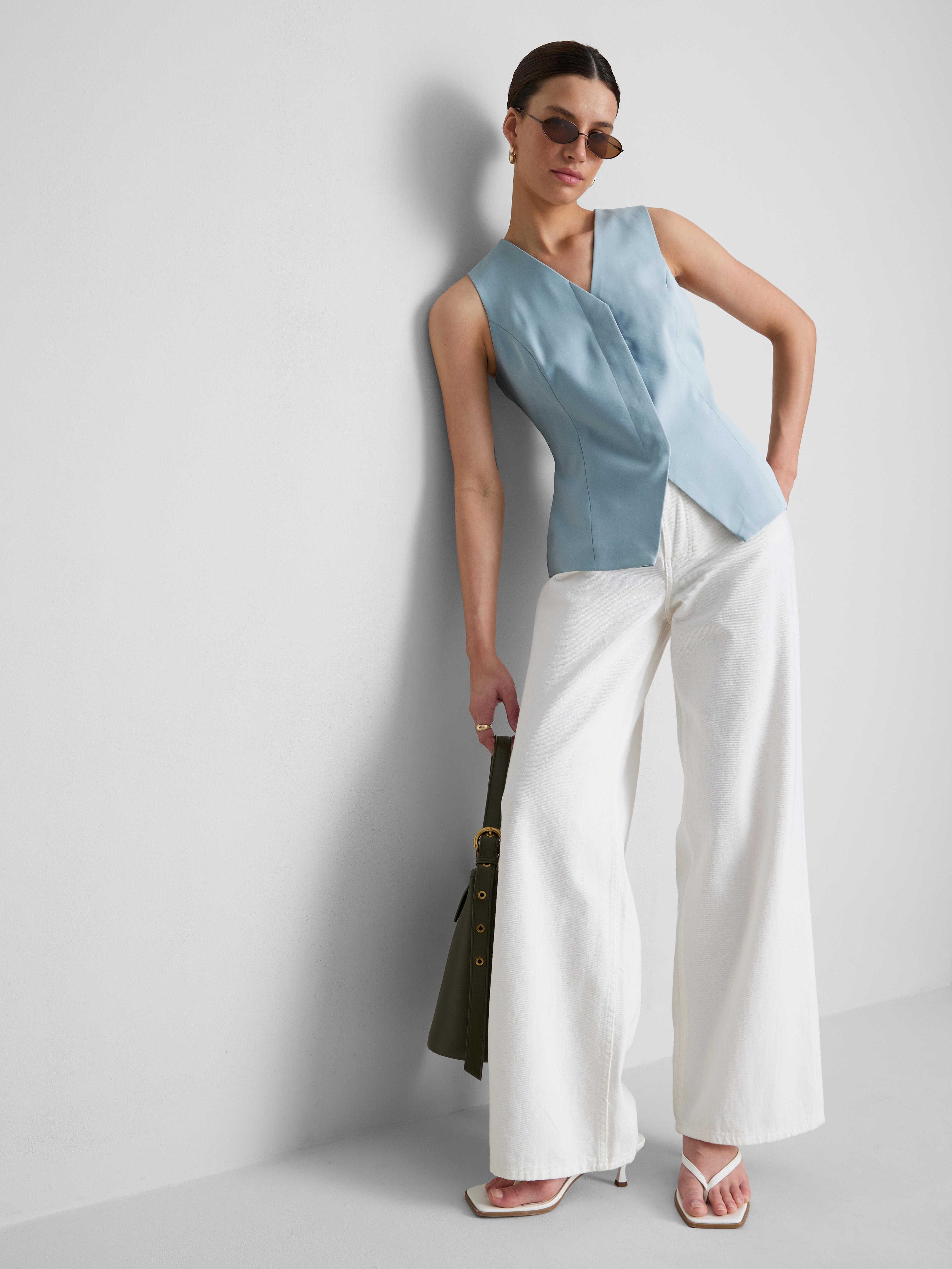 Lila Concealed Closure Waistcoat