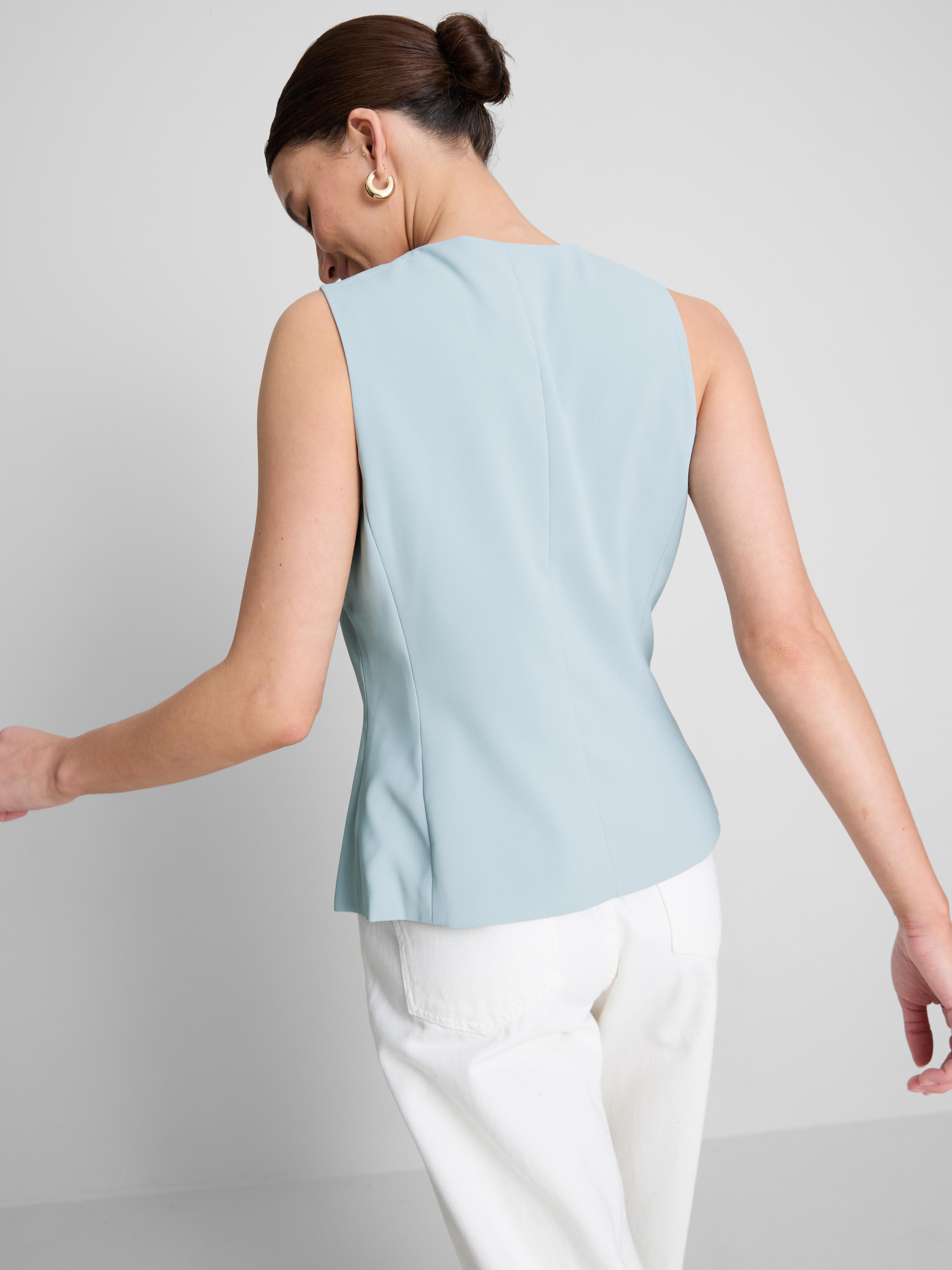 Lila Concealed Closure Waistcoat