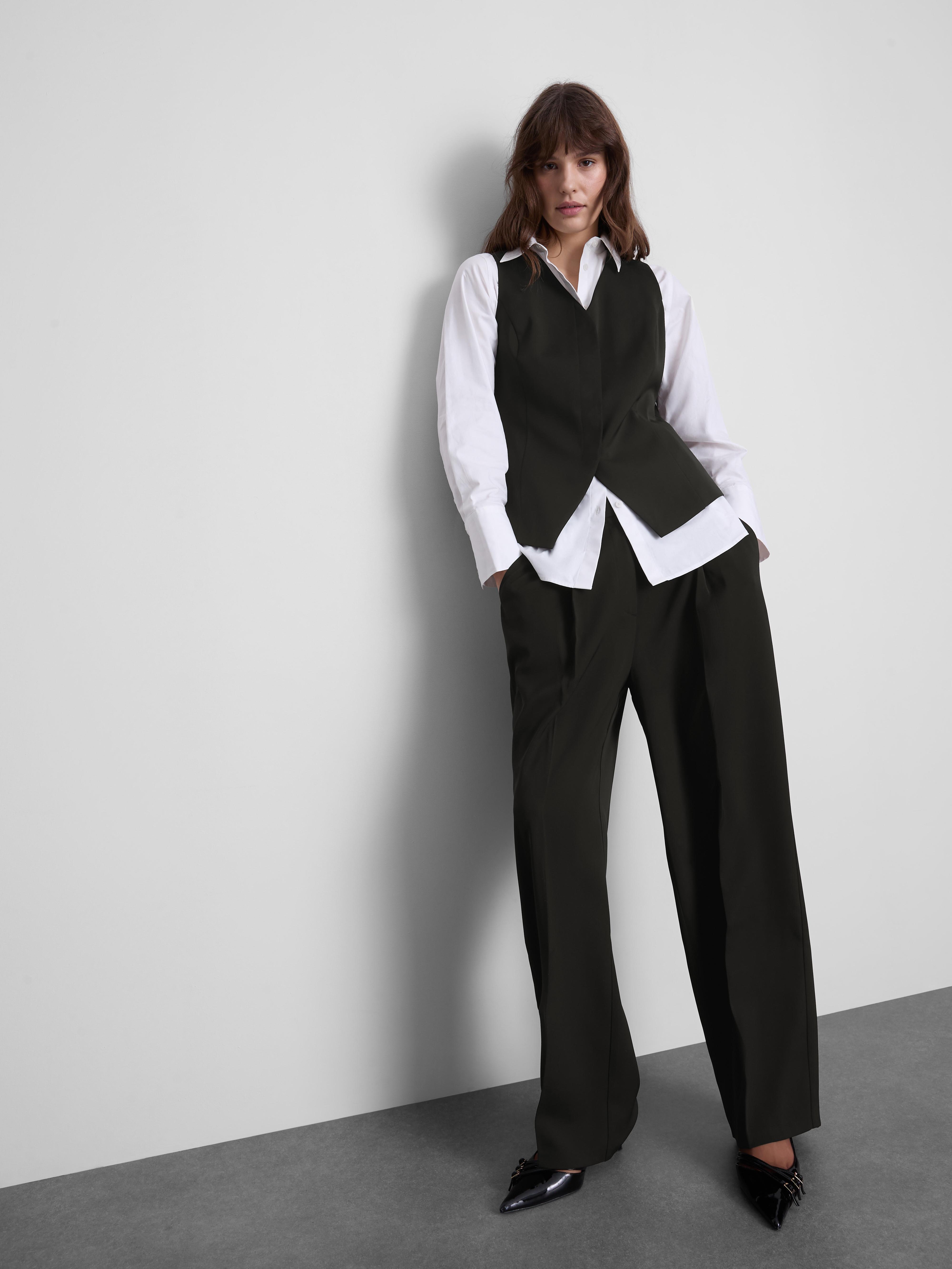 Lila Concealed Closure Waistcoat