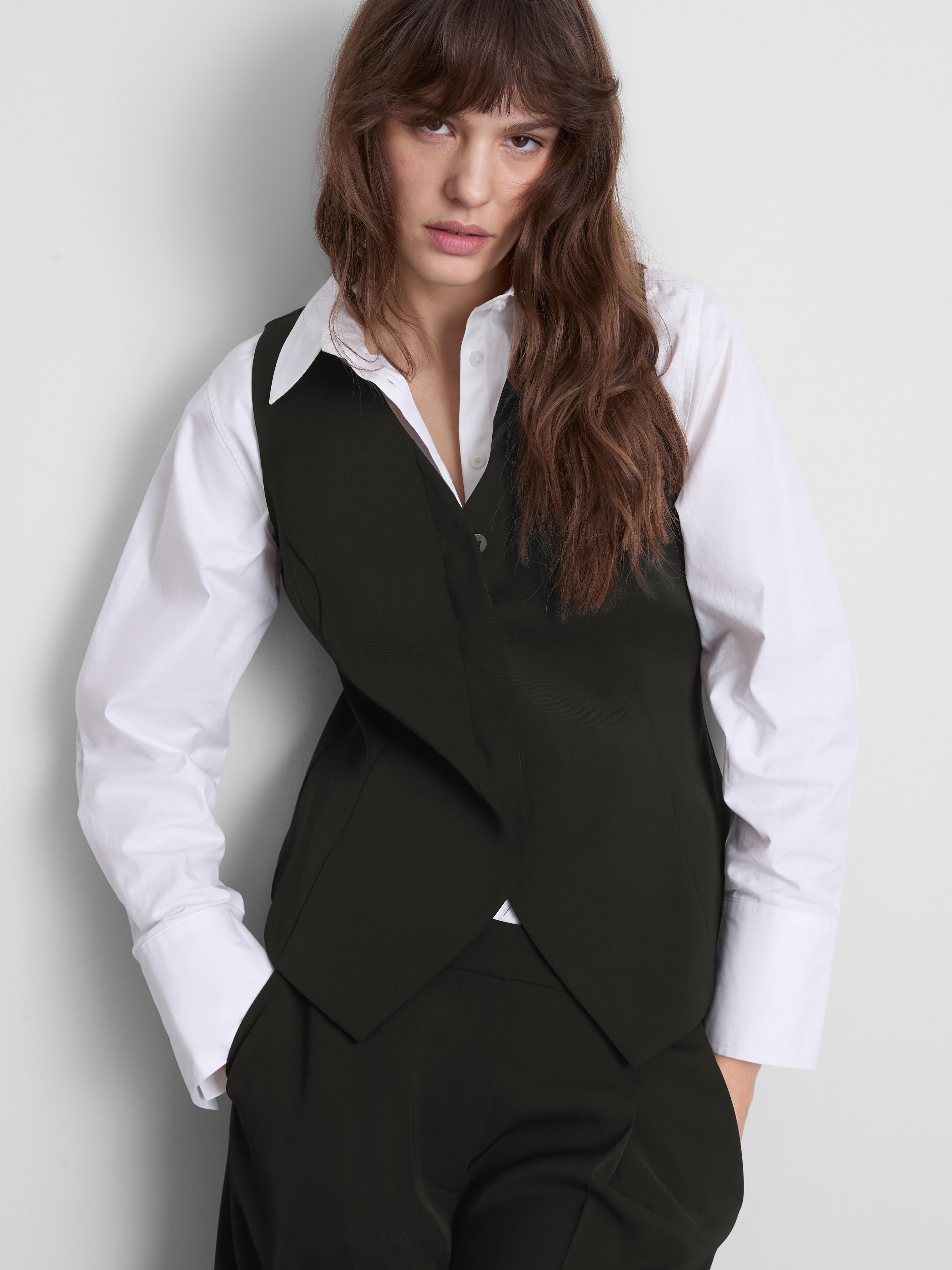 Lila Concealed Closure Waistcoat