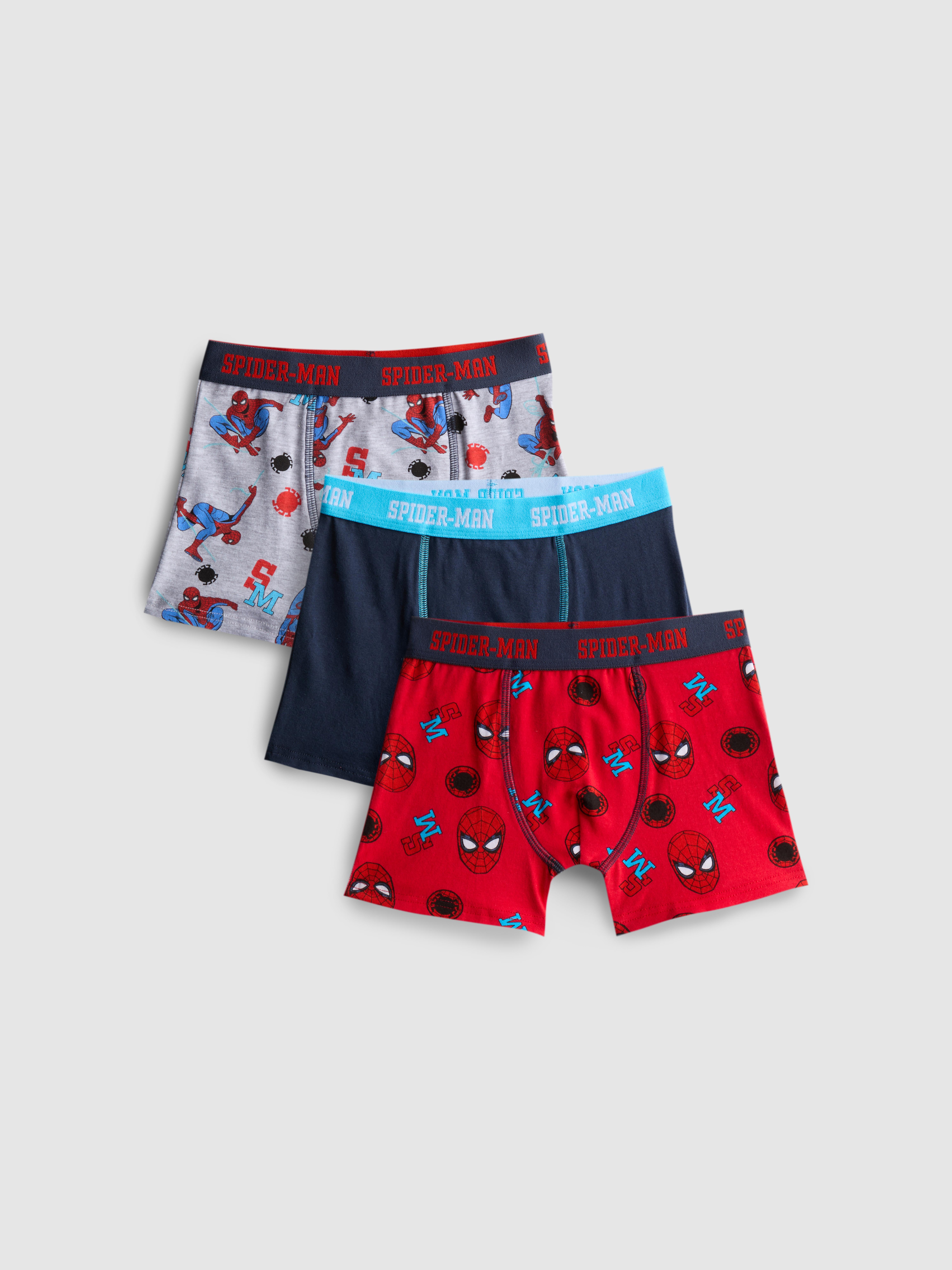 1,5-10 anni | Confezione da 3 boxer Spider-Man