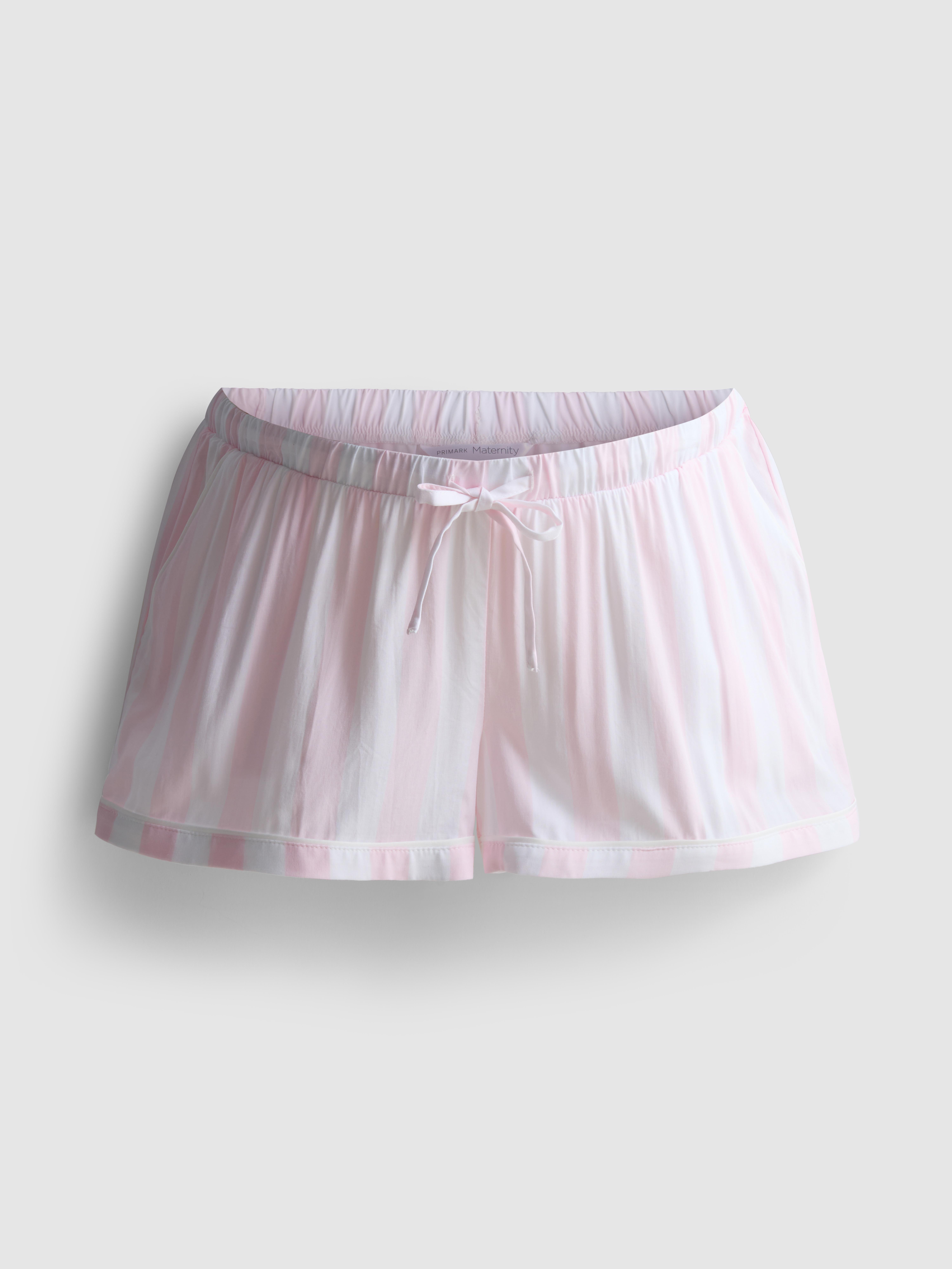 Calções pijama riscas maternidade