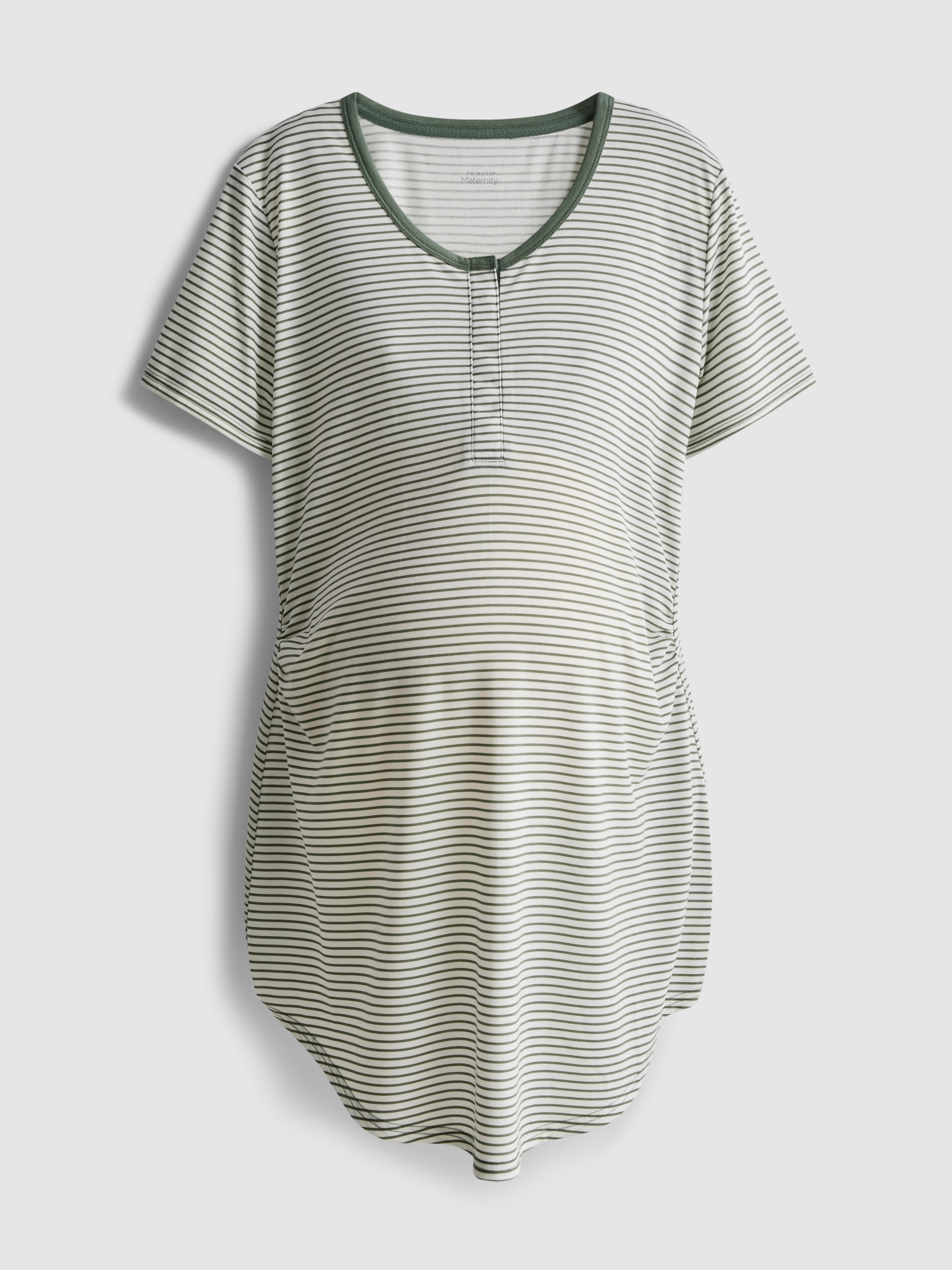 Maternity Printed Popper Night Dress