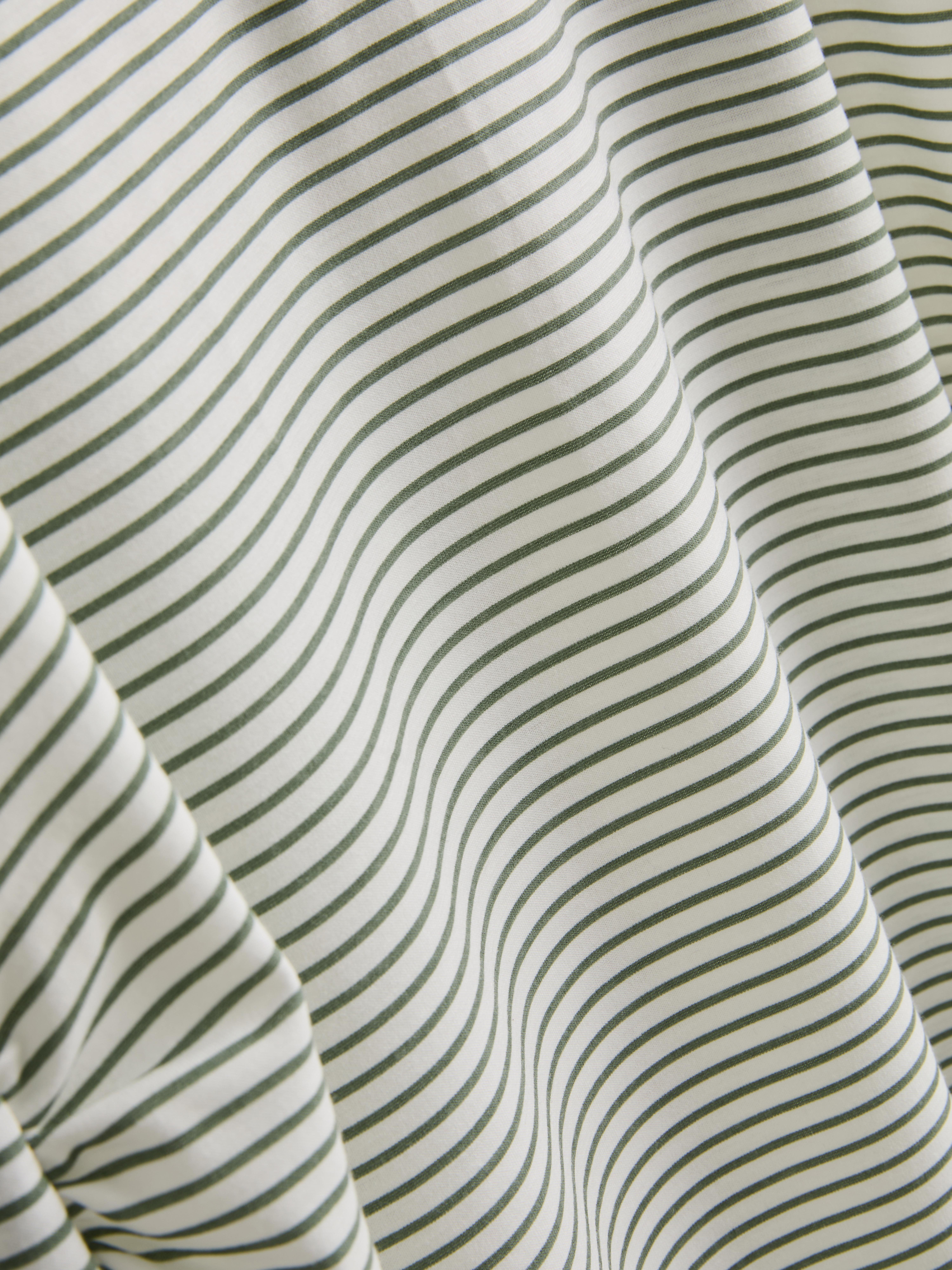 Zwangerschapsnachtjapon met print en drukknoop